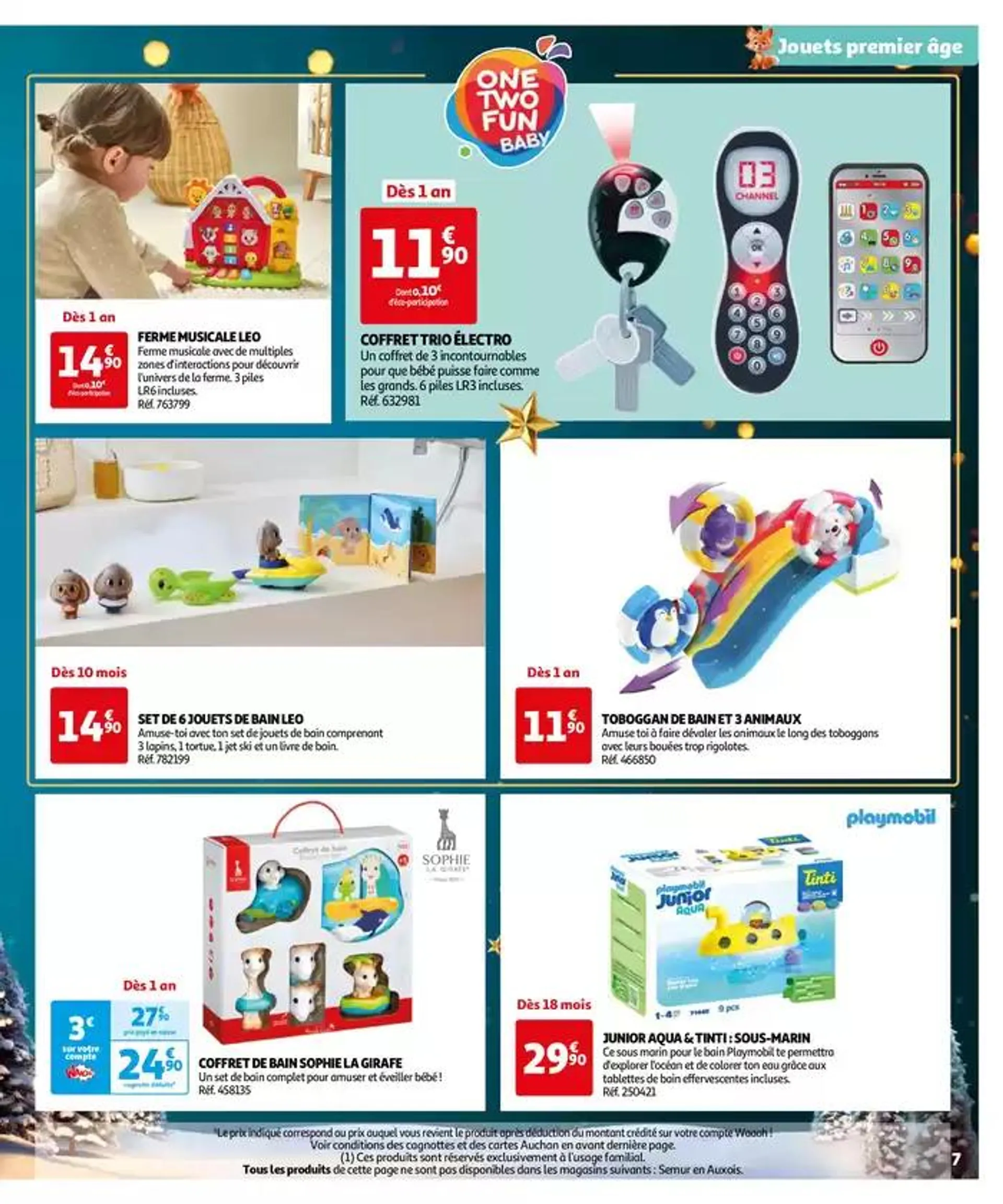 Réveillons Noël, un max de promos pour les fêtes du 11 octobre au 6 décembre 2024 - Catalogue page 7