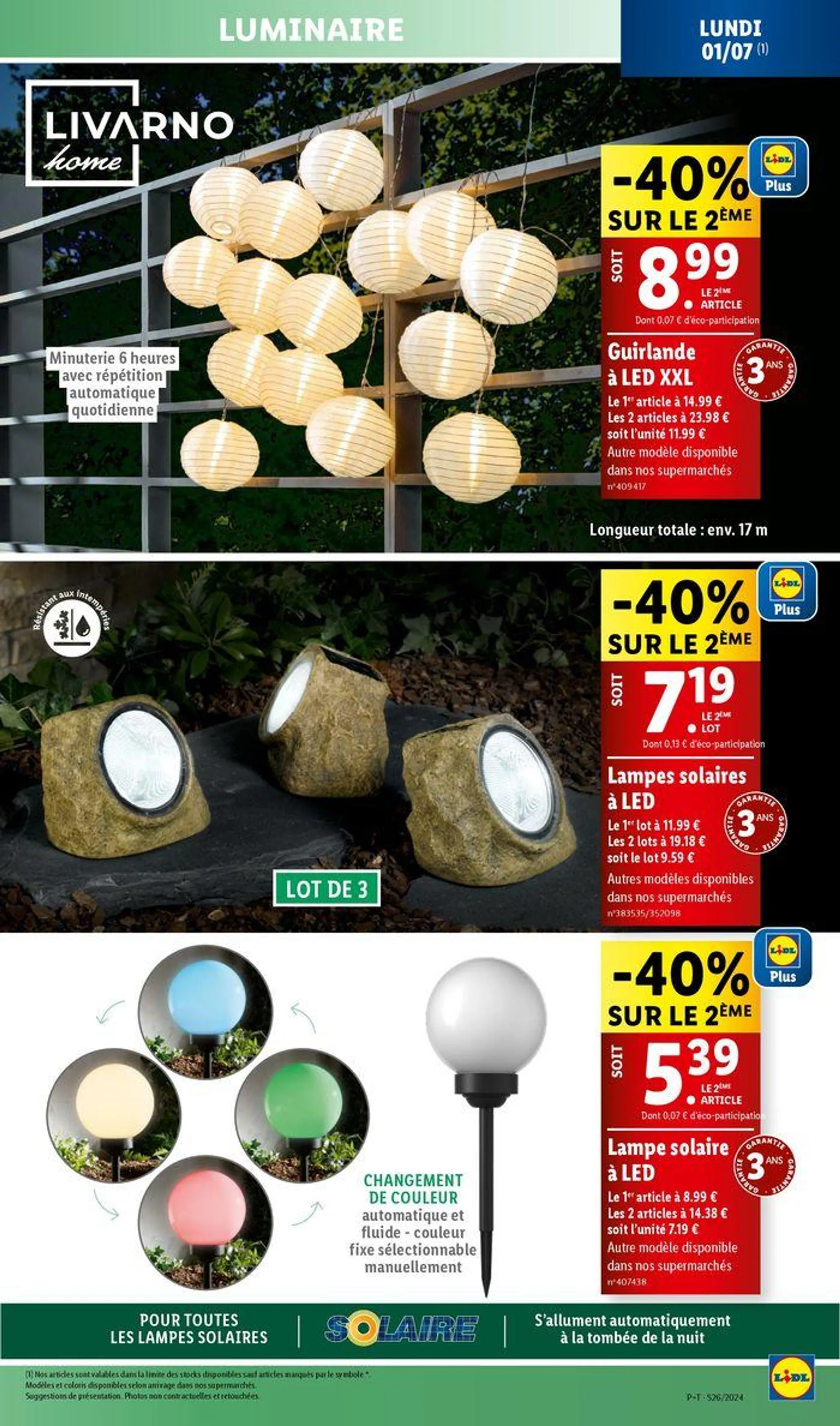 Retrouvez les offres Lidl de la semaine : bricolage, jardin et cuisine ! du 27 juin au 1 juillet 2024 - Catalogue page 37