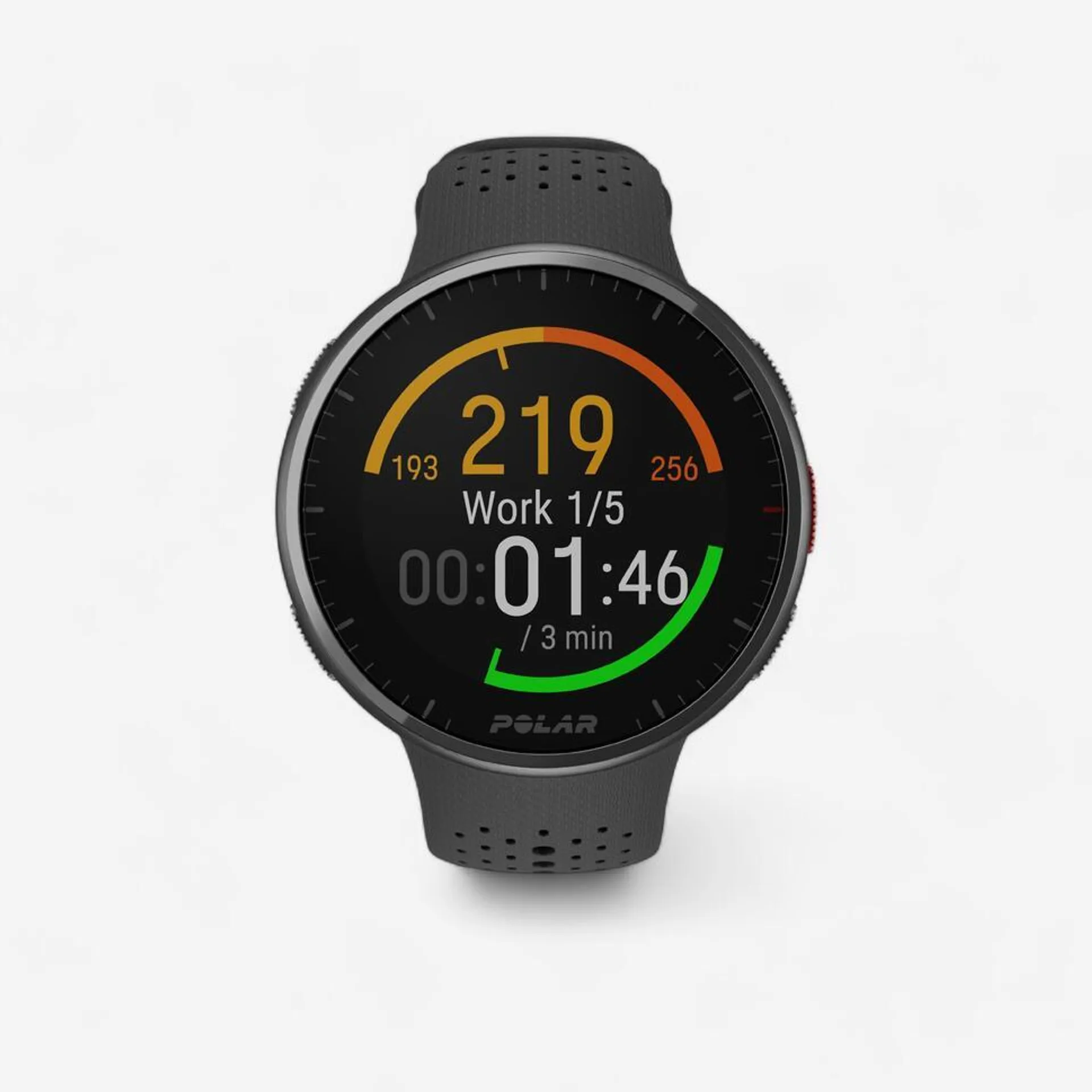 MONTRE CONNECTEE CARDIO GPS POLAR PACER PRO NOIR AVEC BAROMETRE INTEGRE