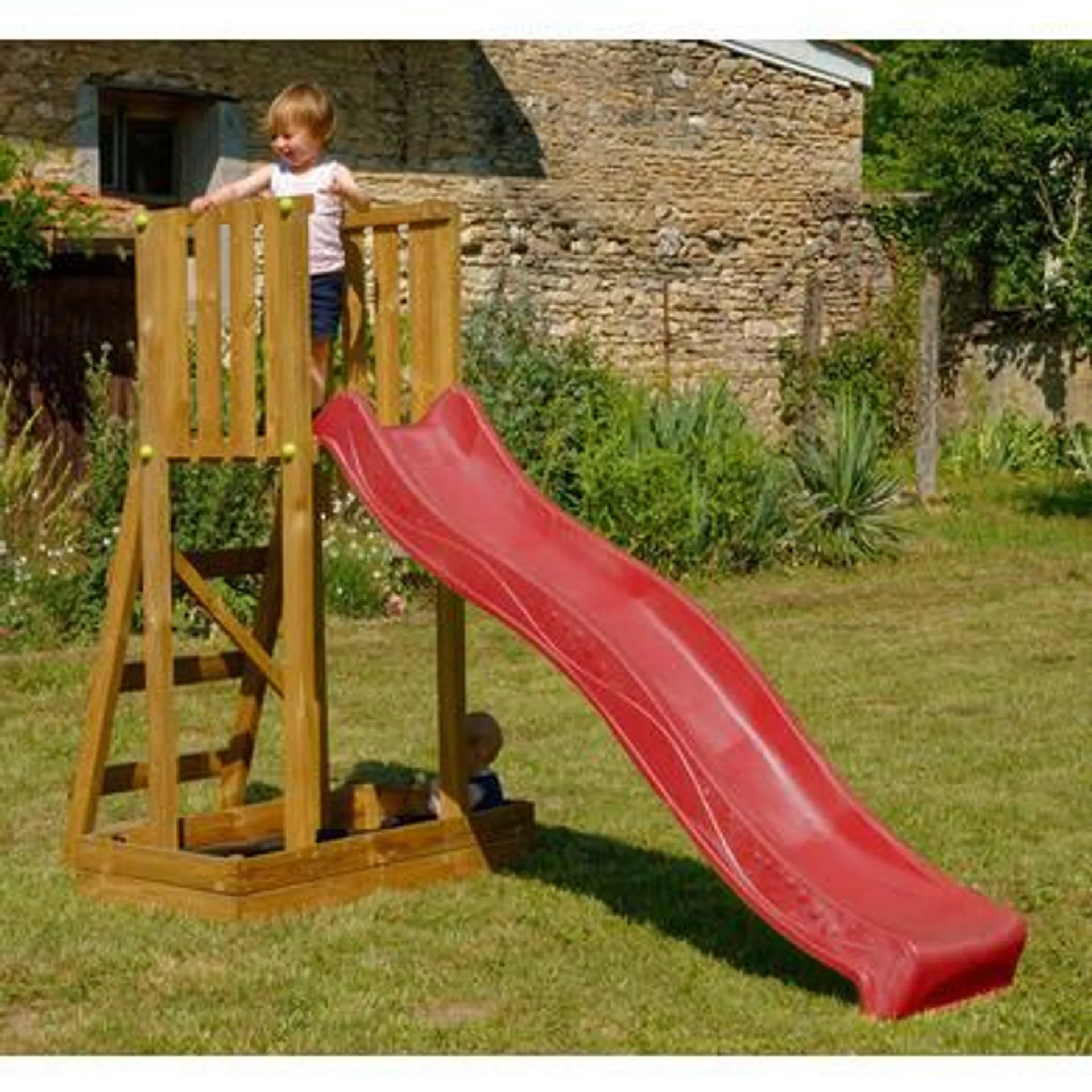 Toboggan OOGliss 120 glissiere rouge