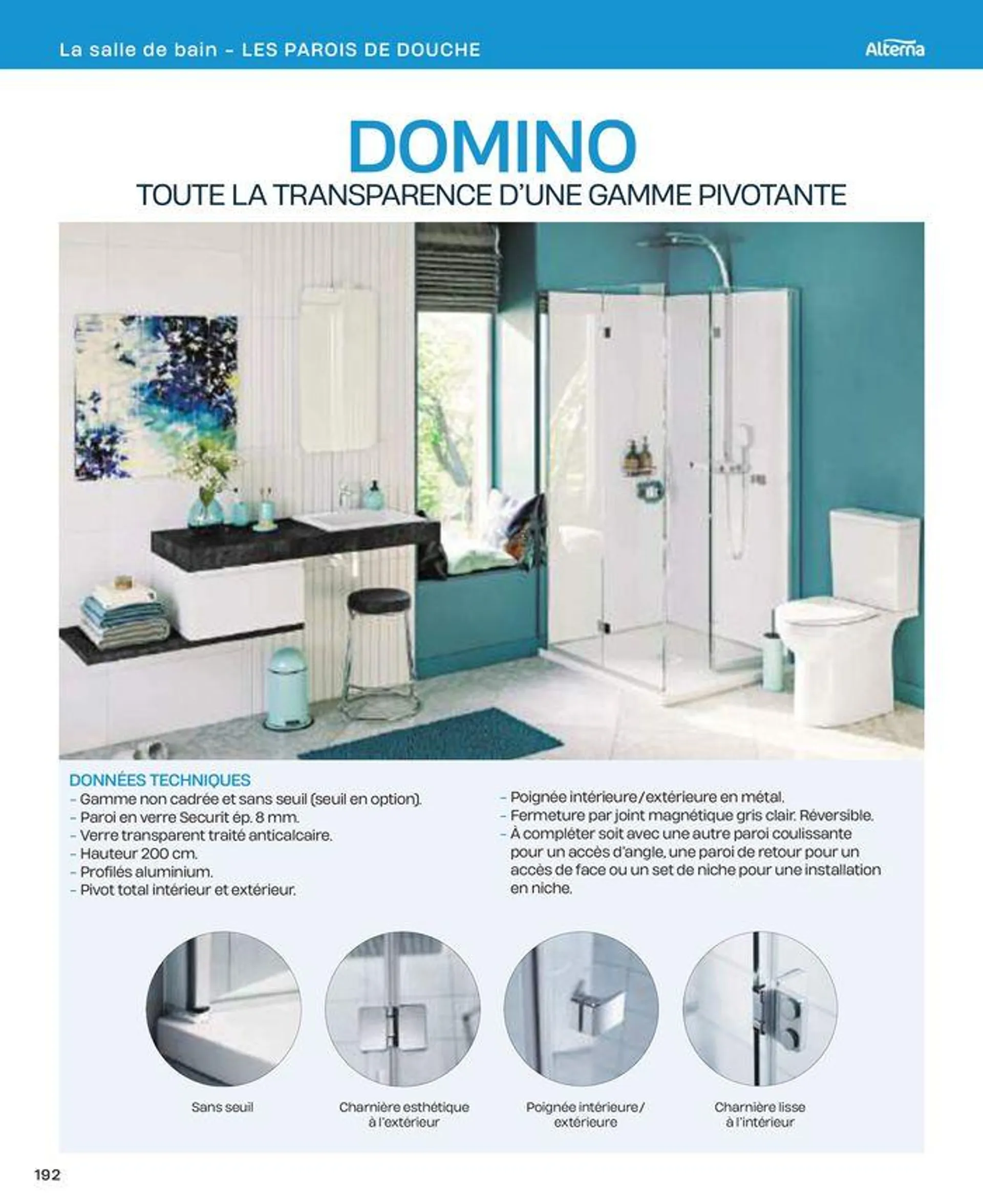 La salle de bain en toute sérénité du 2 juillet au 31 décembre 2024 - Catalogue page 192