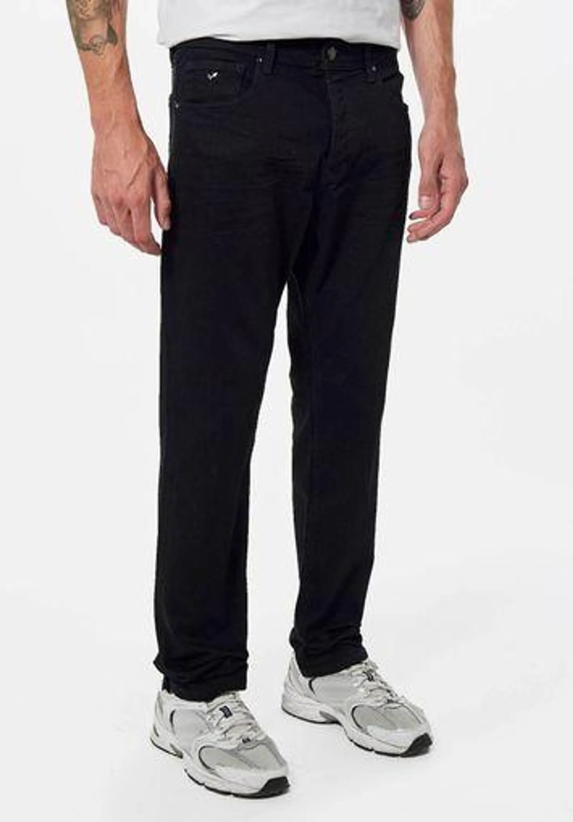 Jean noir straight Homme