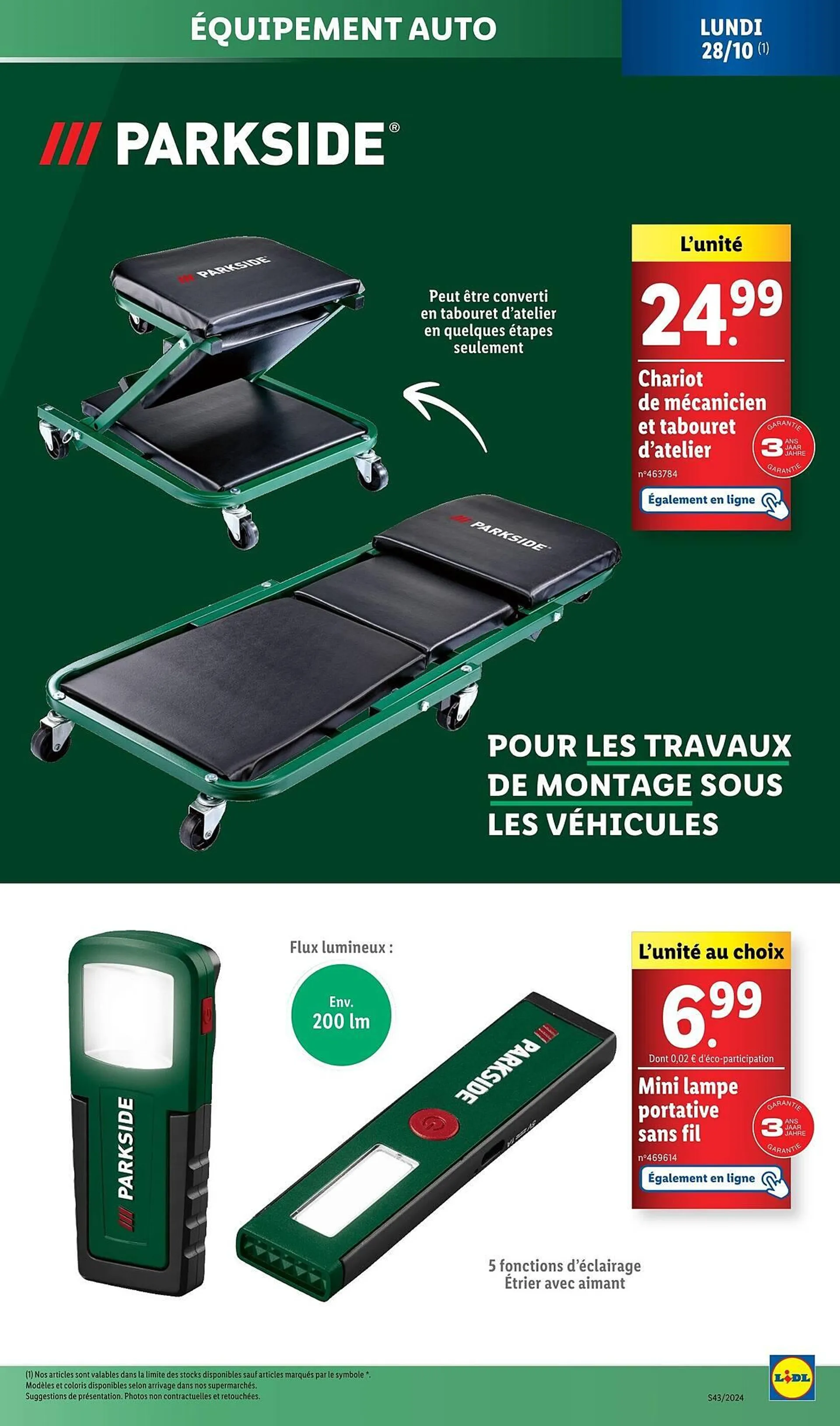 Catalogue Lidl du 28 octobre au 31 octobre 2024 - Catalogue page 5