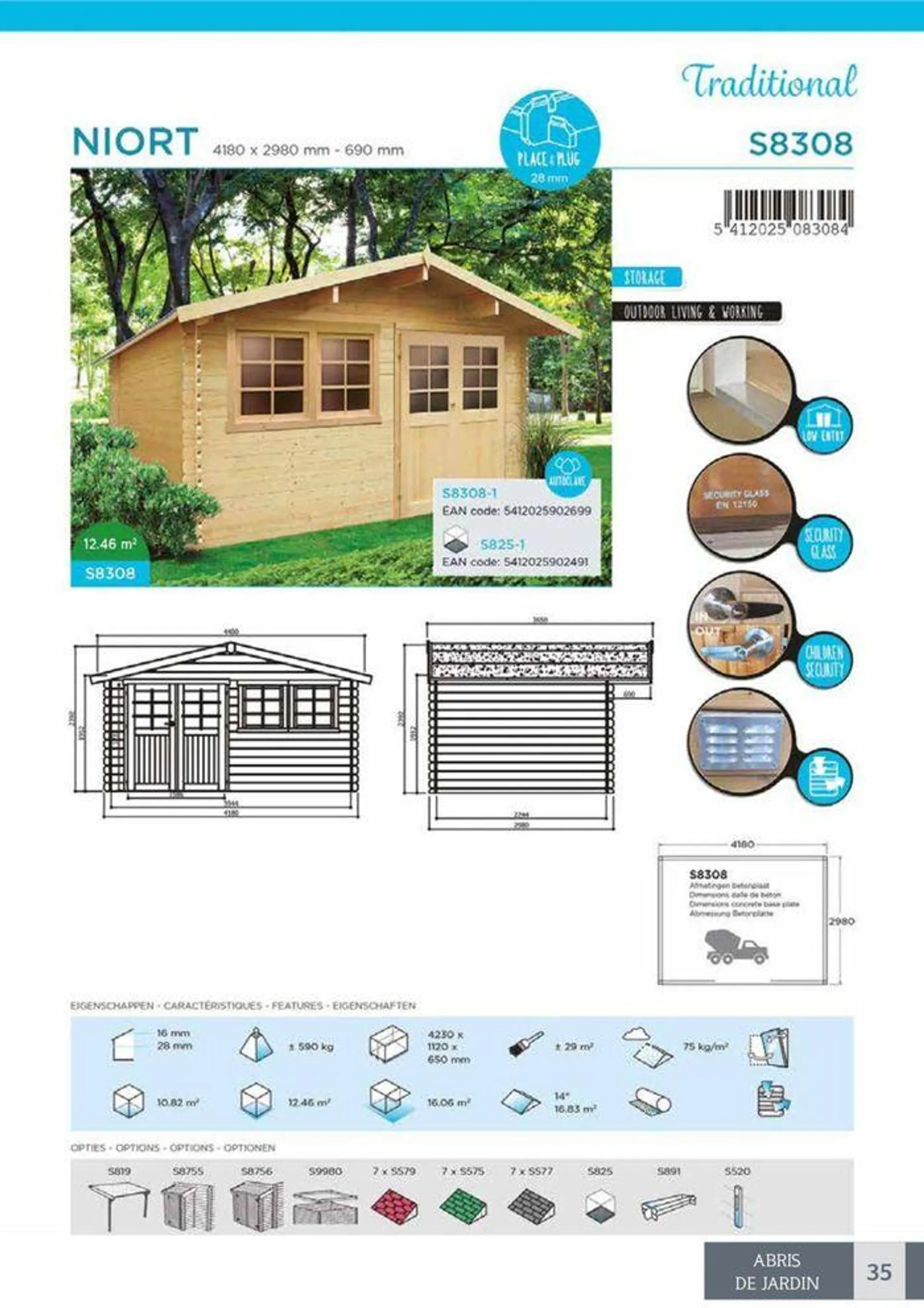 Abris de Jardin du 31 janvier au 31 décembre 2024 - Catalogue page 32