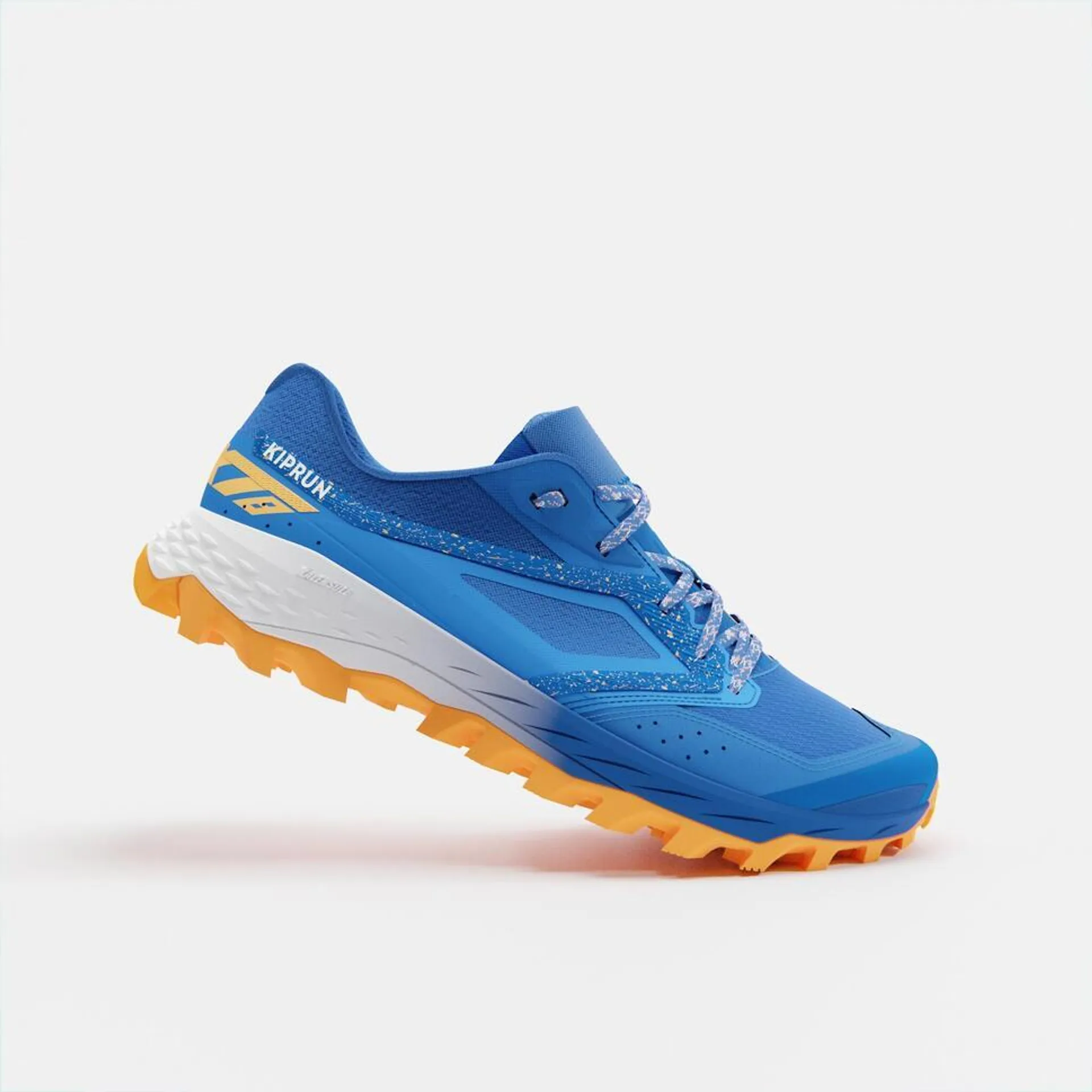 chaussures de trail running pour homme XT8 bleu et orange