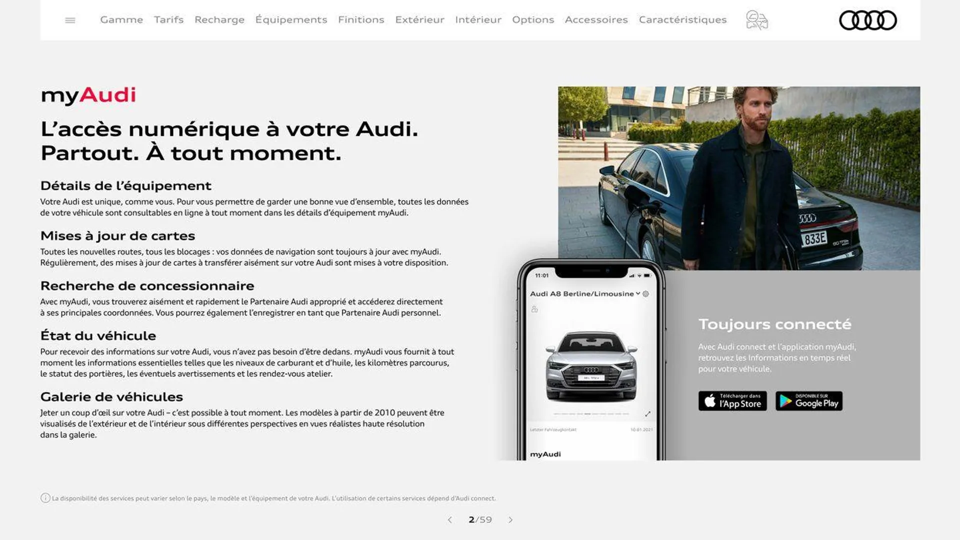 Audi A8 du 20 août au 31 décembre 2024 - Catalogue page 2