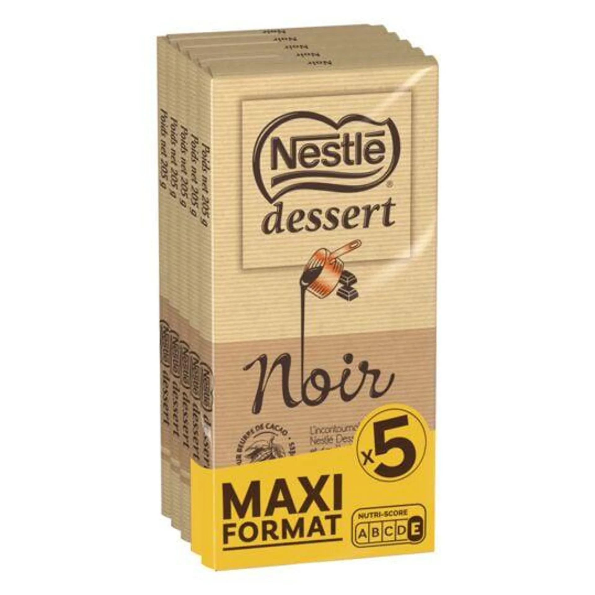 Tablette de chocolat noir NESTLE DESSERT