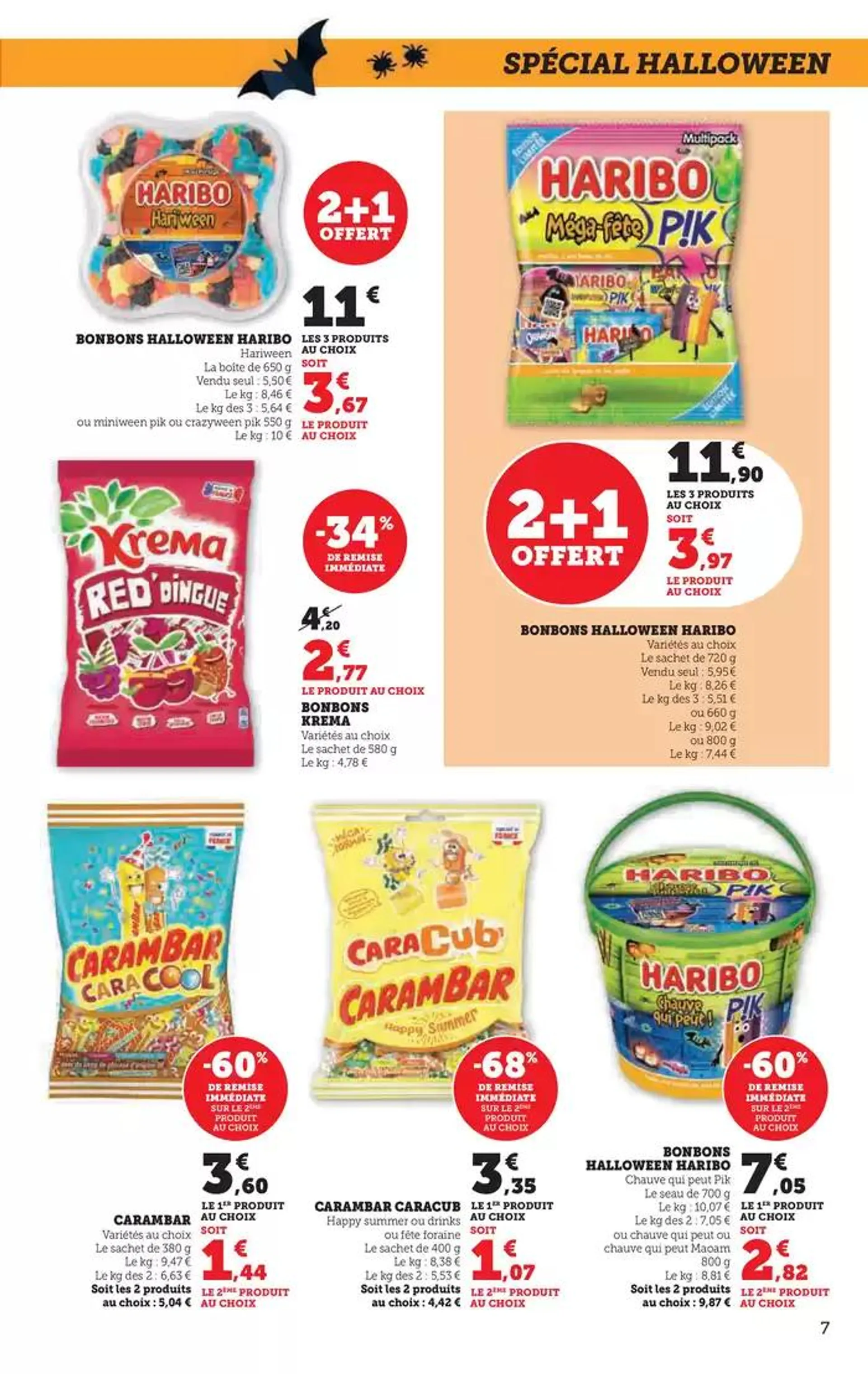 Halloween à prix bas du 22 octobre au 3 novembre 2024 - Catalogue page 7