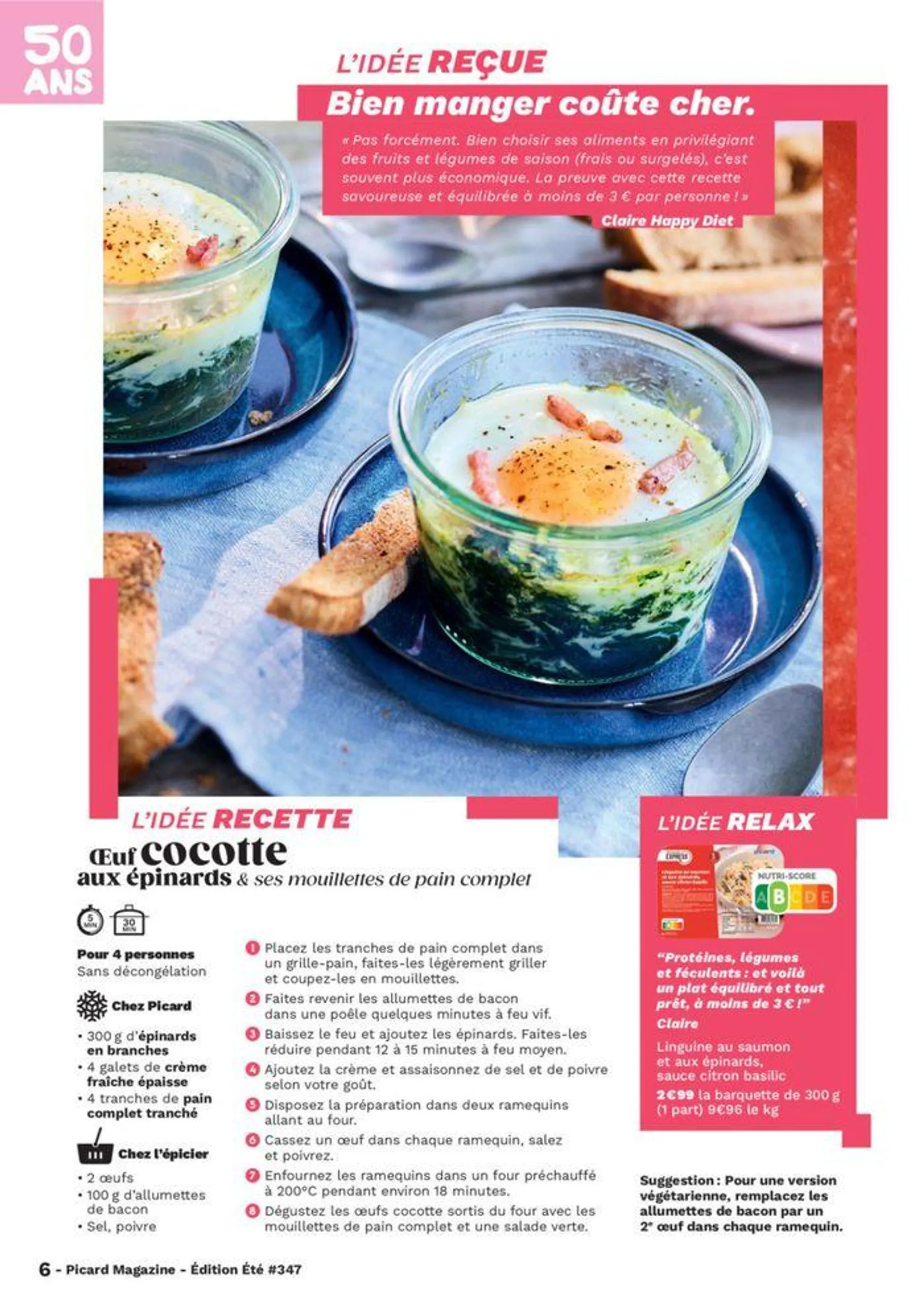 Le bien-être se joue aussi dans l'assiette du 18 juin au 25 août 2024 - Catalogue page 16