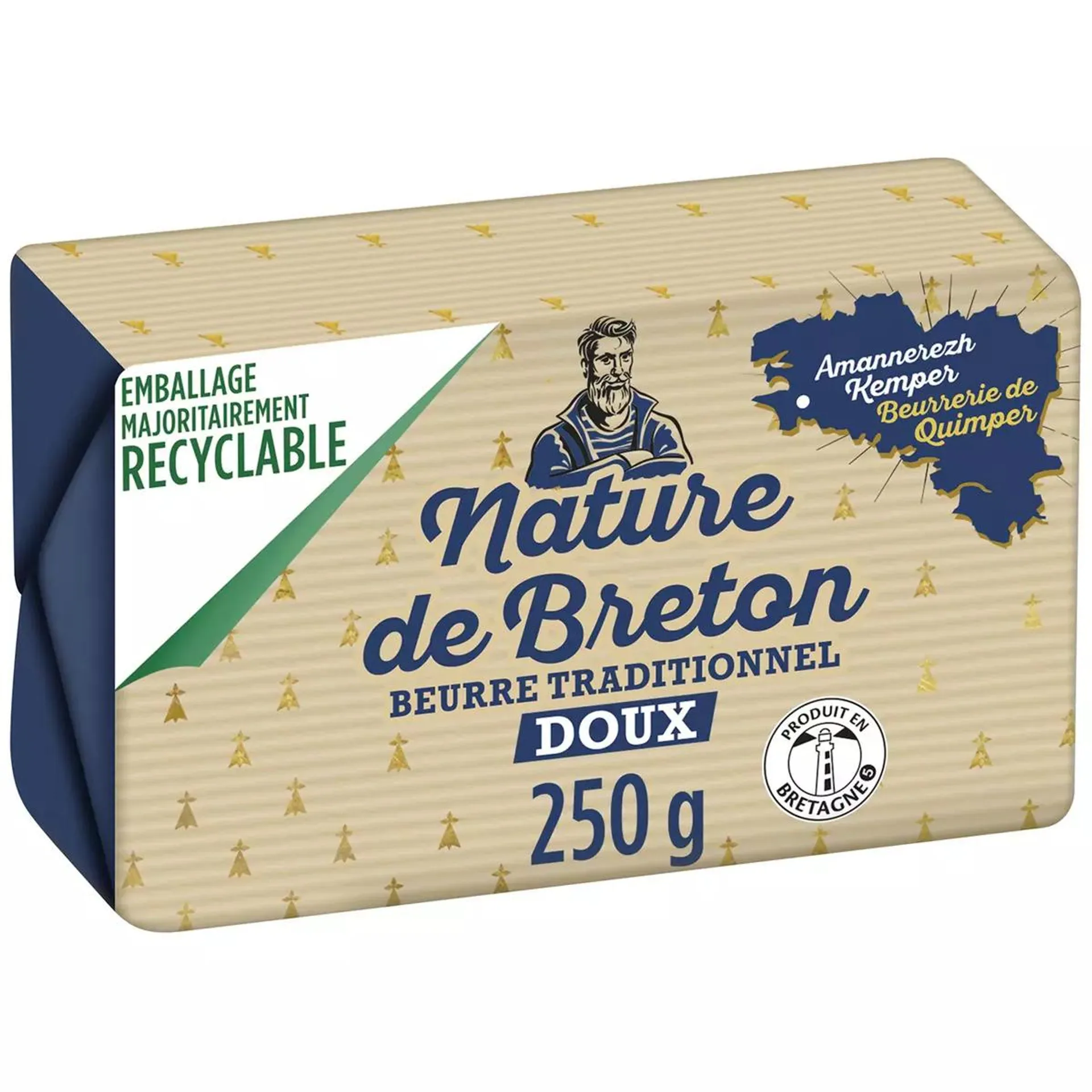 Beurre traditionnel doux 80% MG