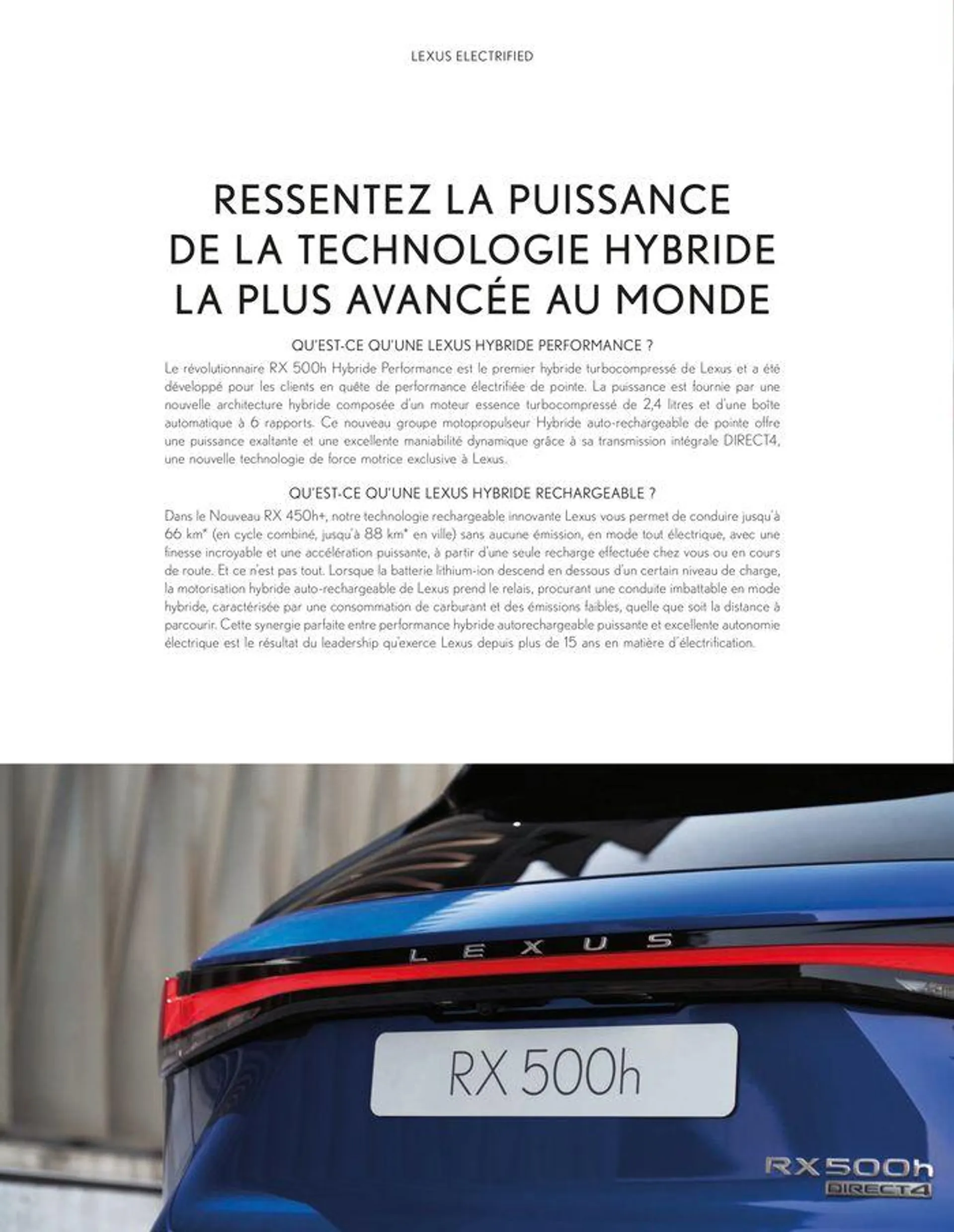 Lexus NOUVEAU RX du 24 juin au 28 février 2025 - Catalogue page 20