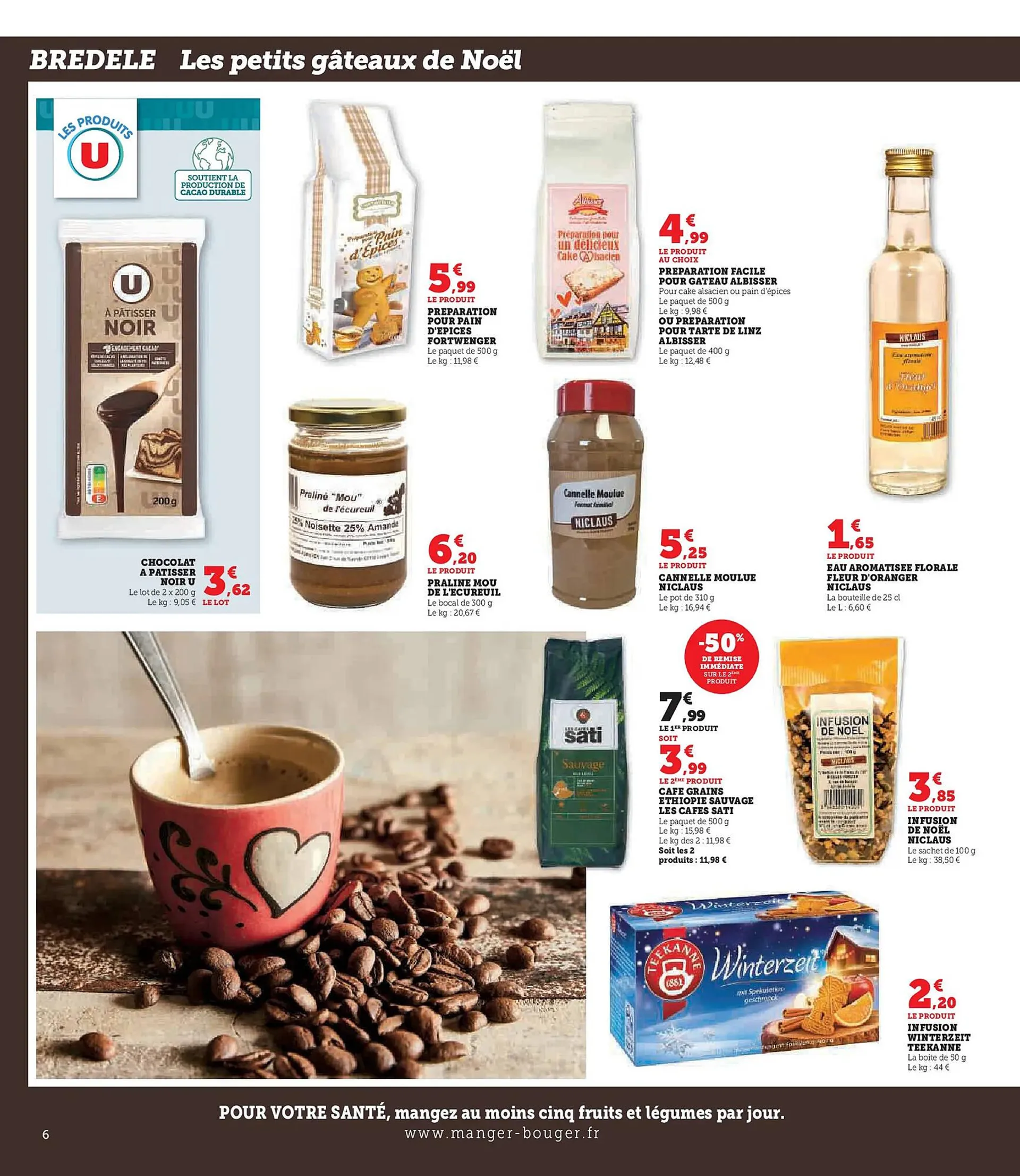 Catalogue Super U du 29 octobre au 10 novembre 2024 - Catalogue page 6