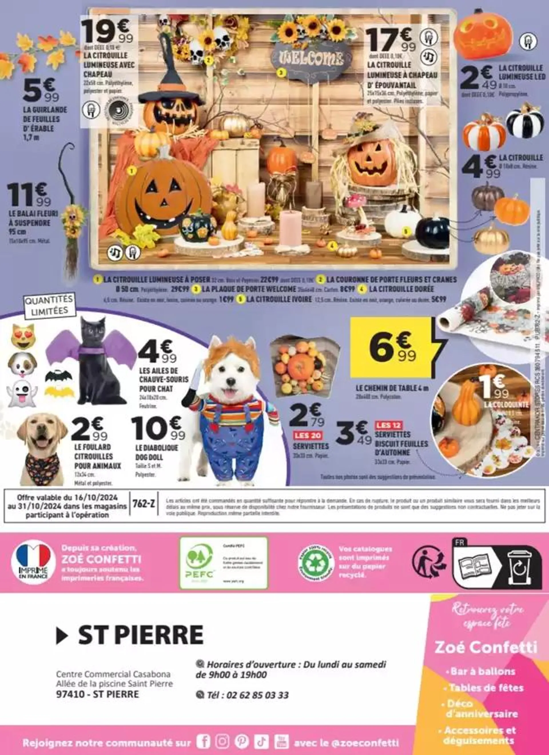 Halloween  du 16 octobre au 31 octobre 2024 - Catalogue page 8