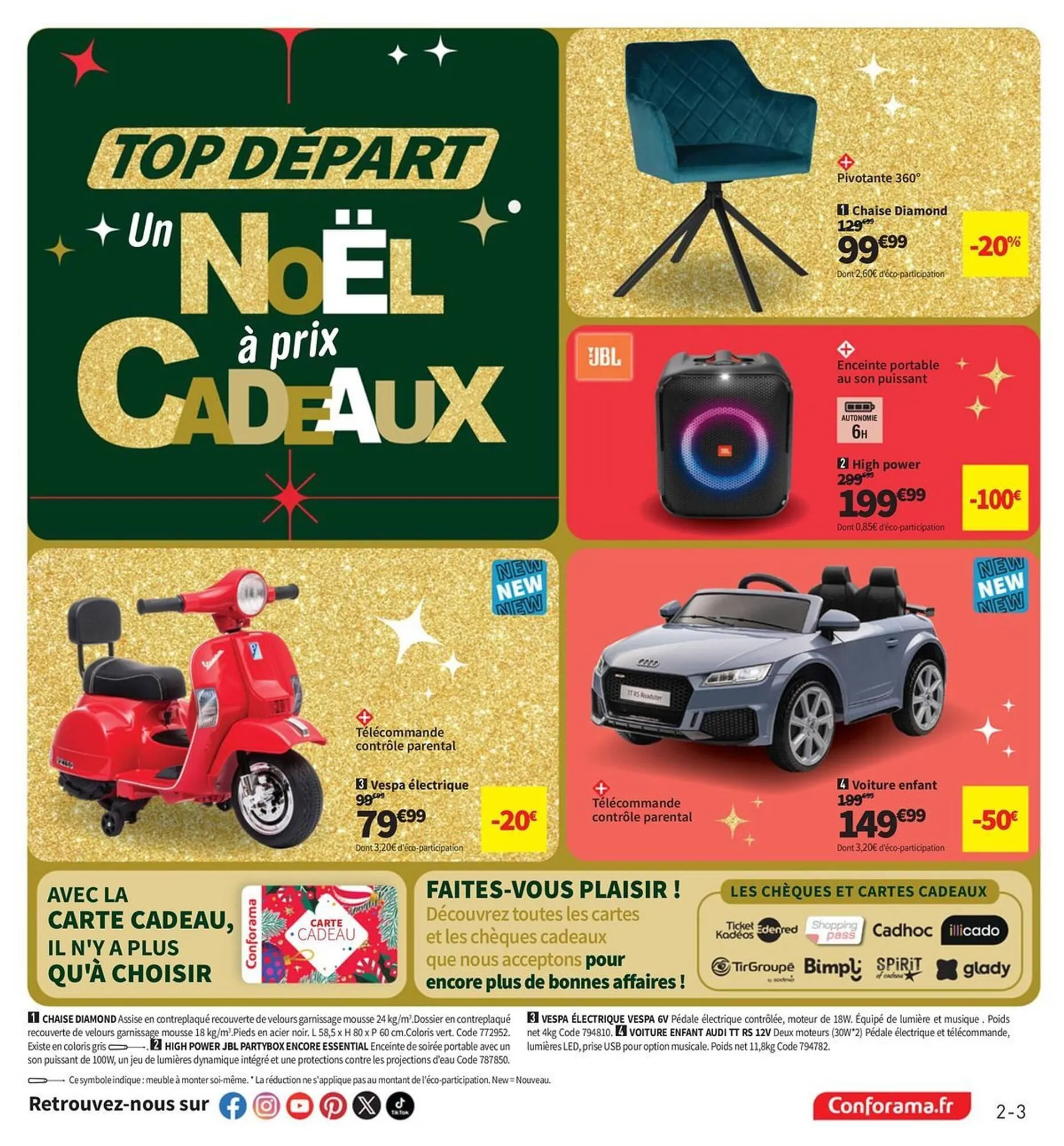 Catalogue Conforama du 3 décembre au 25 décembre 2024 - Catalogue page 3