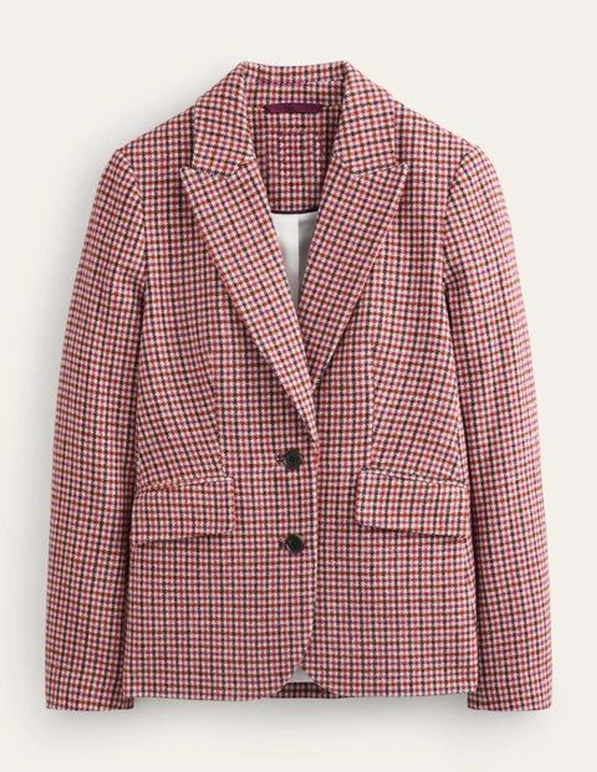 Blazer Marylebone à carreaux