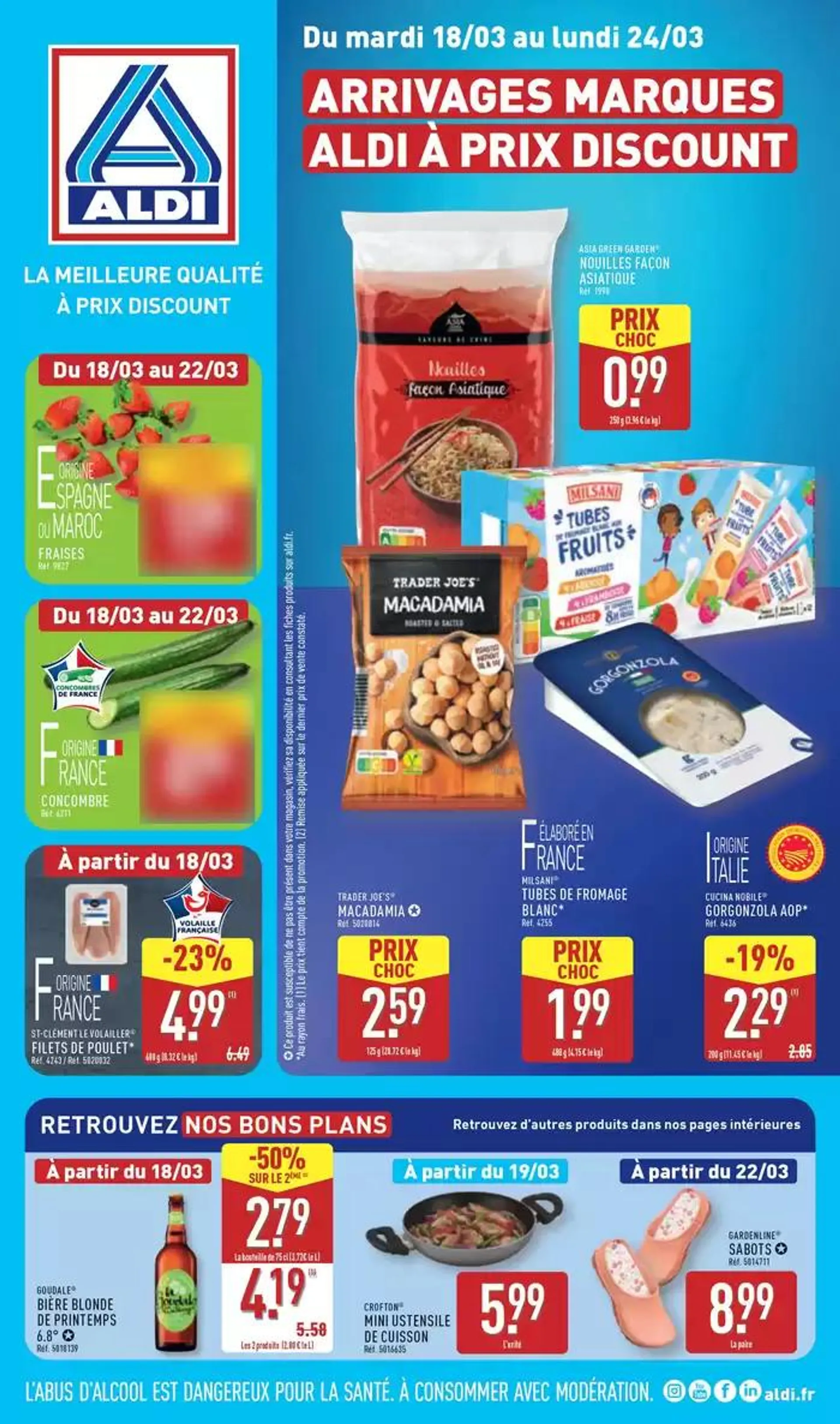 Arrivages marques Aldi à prix discount - 1