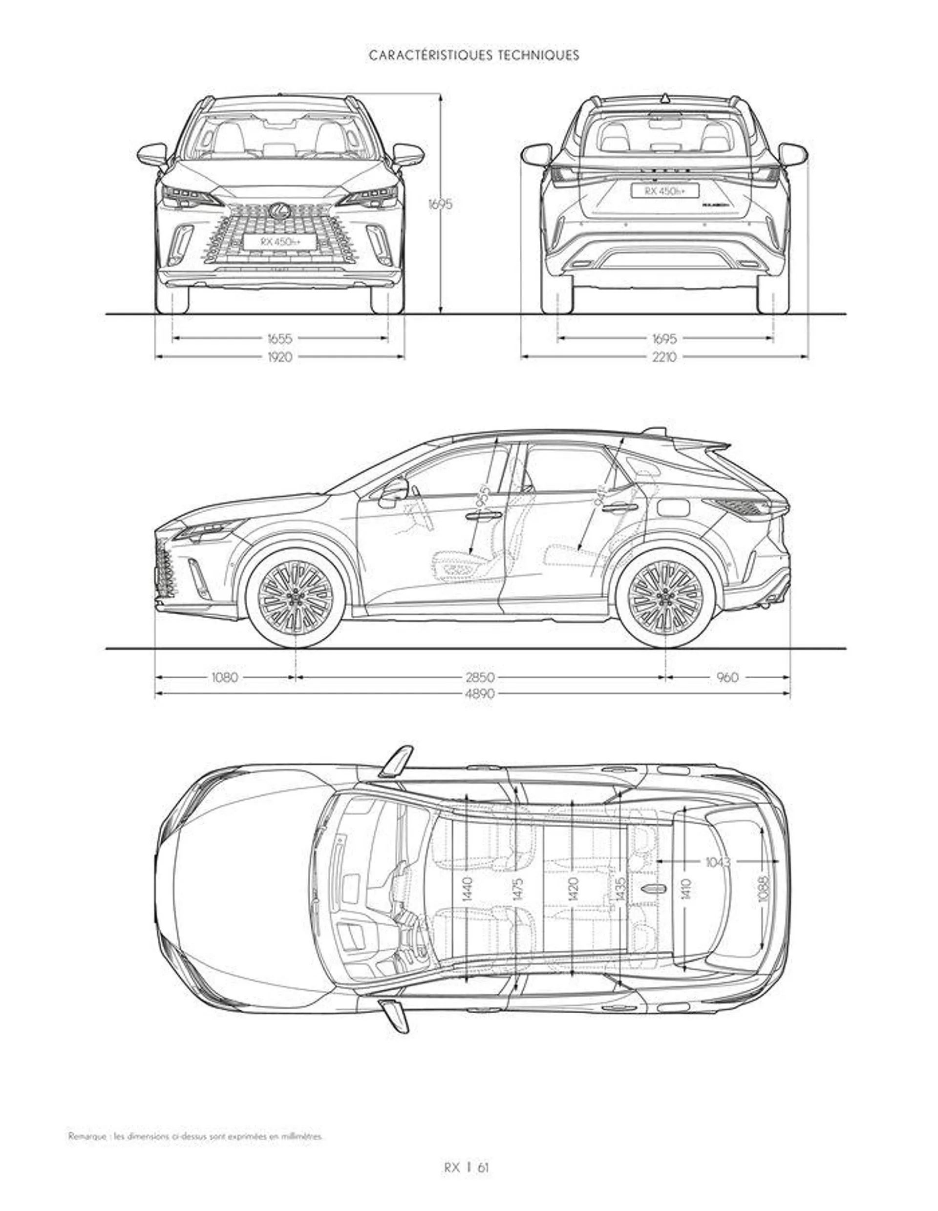 Lexus NOUVEAU RX du 24 juin au 28 février 2025 - Catalogue page 61