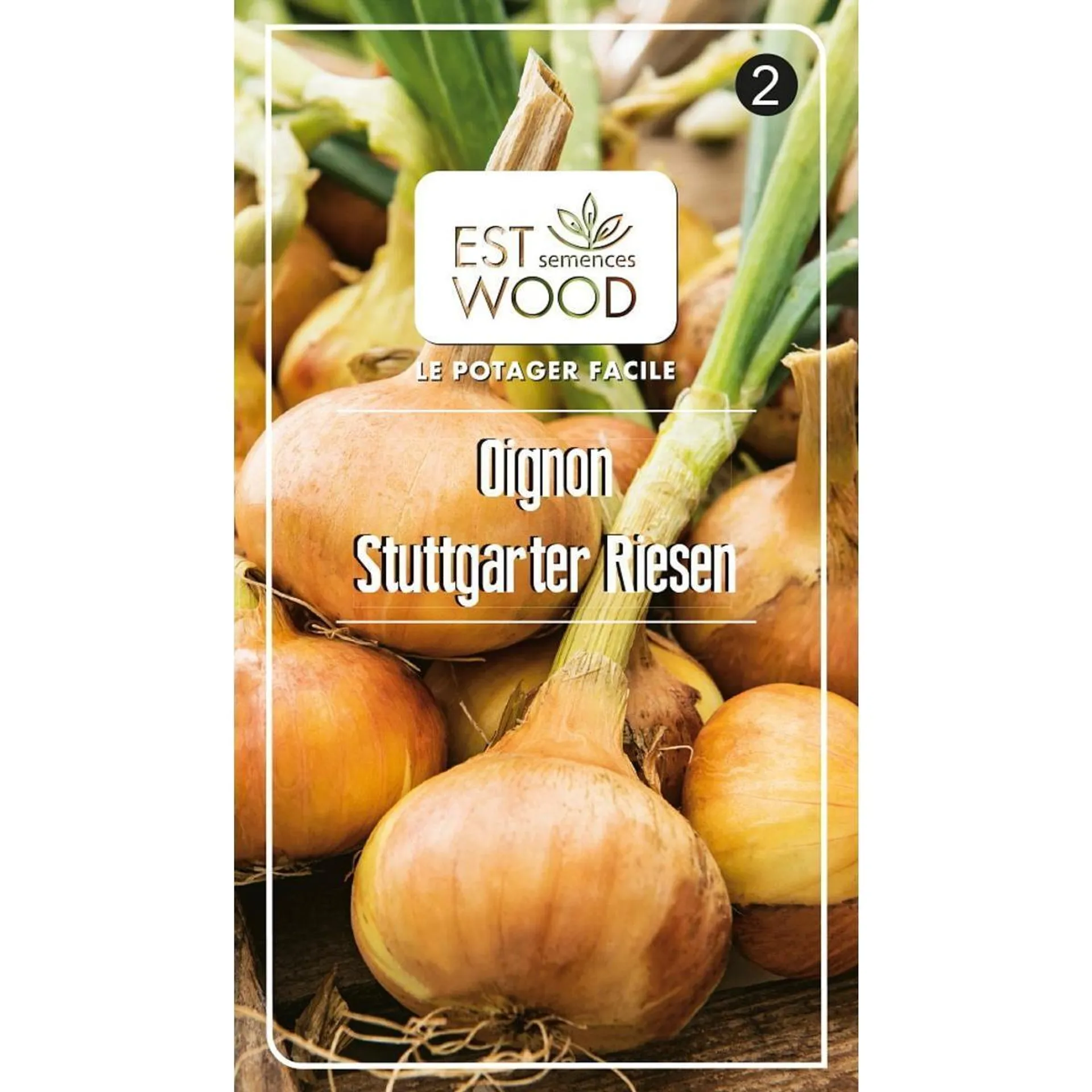 Semence à planter - 1 sachet de 1.5 g - Oignon gênât de Stuttgart