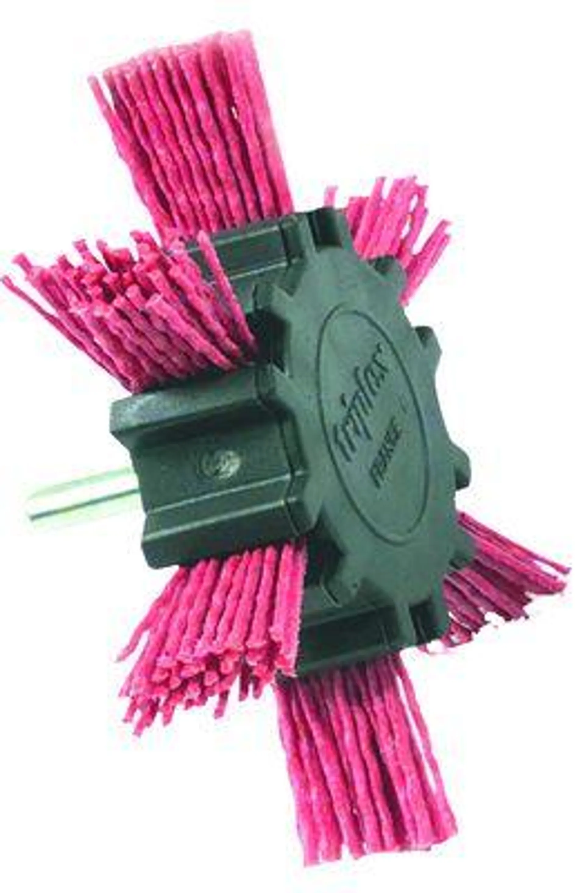 Brosse éventail nylon diamètre 100 mm TIVOLY