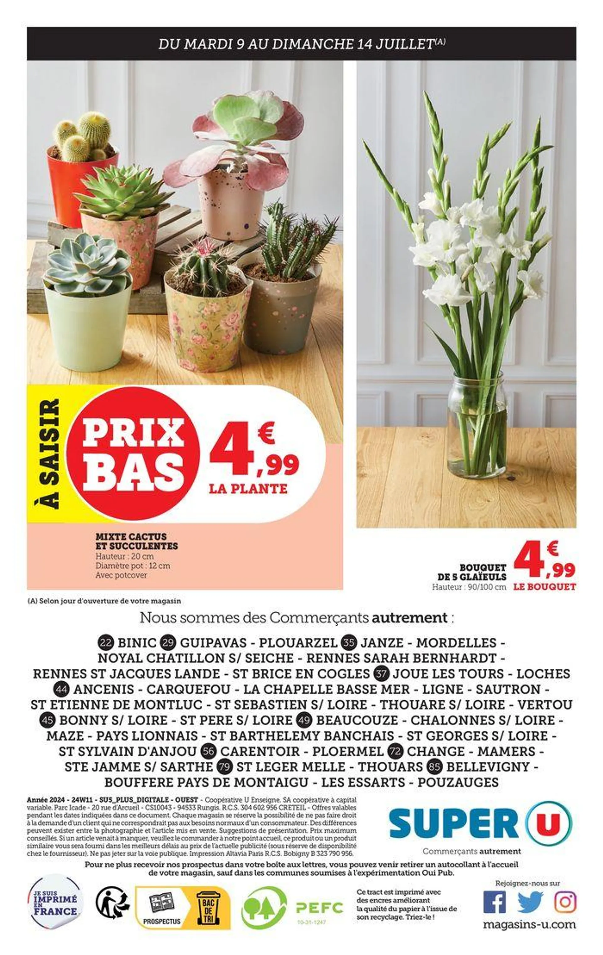 Le marché à prix bas ! du 9 juillet au 14 juillet 2024 - Catalogue page 12