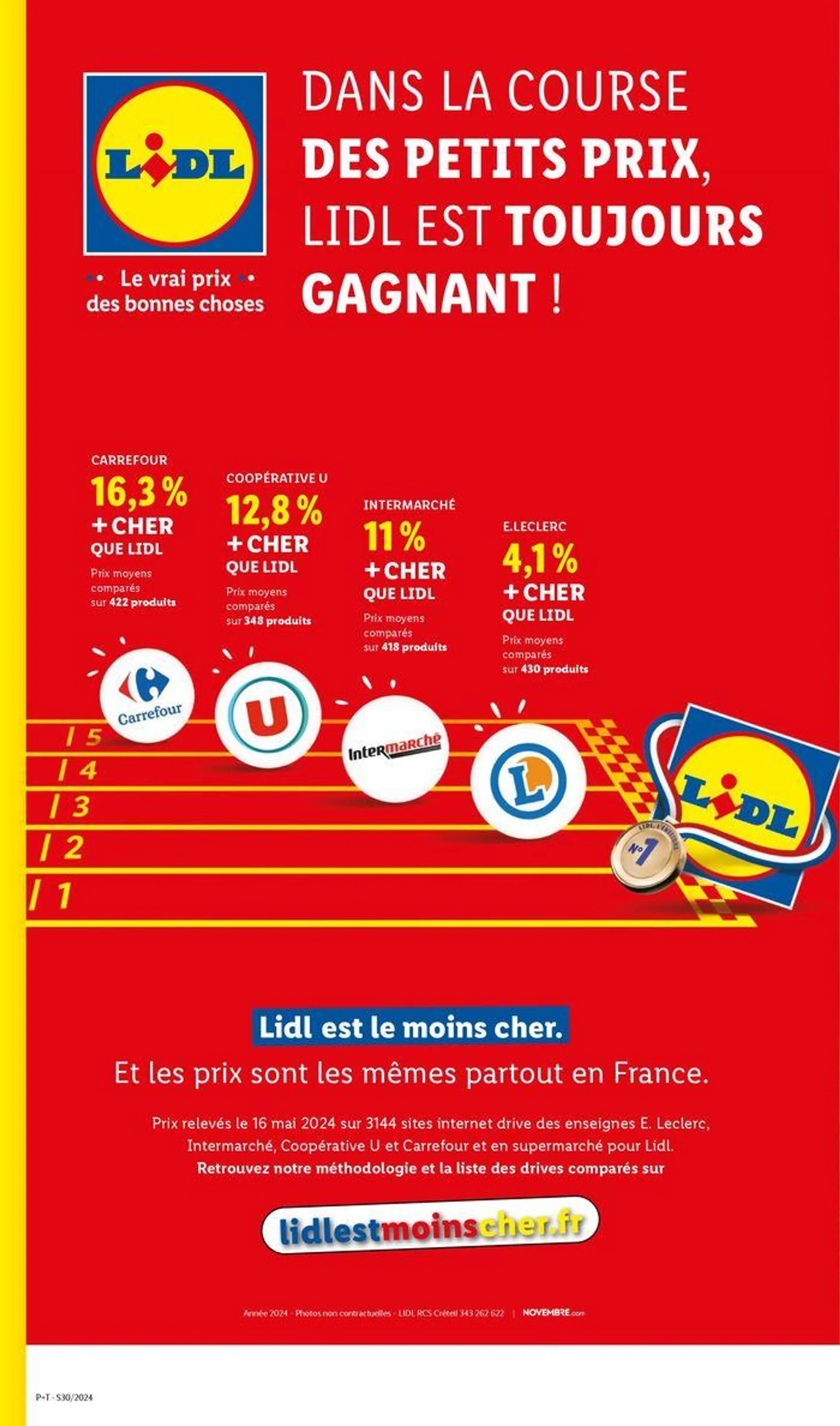 Profitez des journées opportunités pour dénicher vos produits du quotidien à prix Lidl du 24 juillet au 30 juillet 2024 - Catalogue page 16