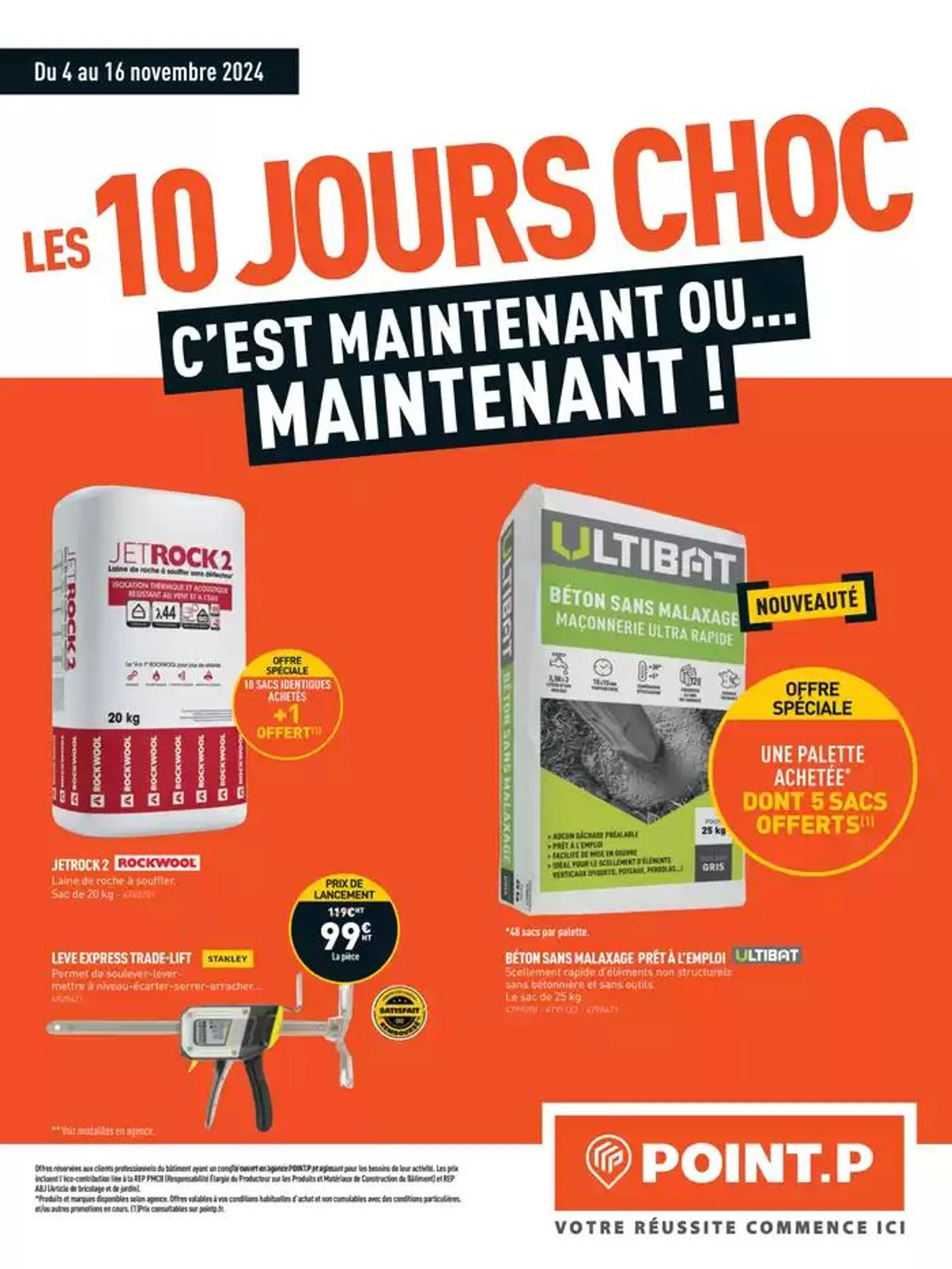 Les 10 Jours Choc C’est Maintenant Ou… Maintenant! - 1