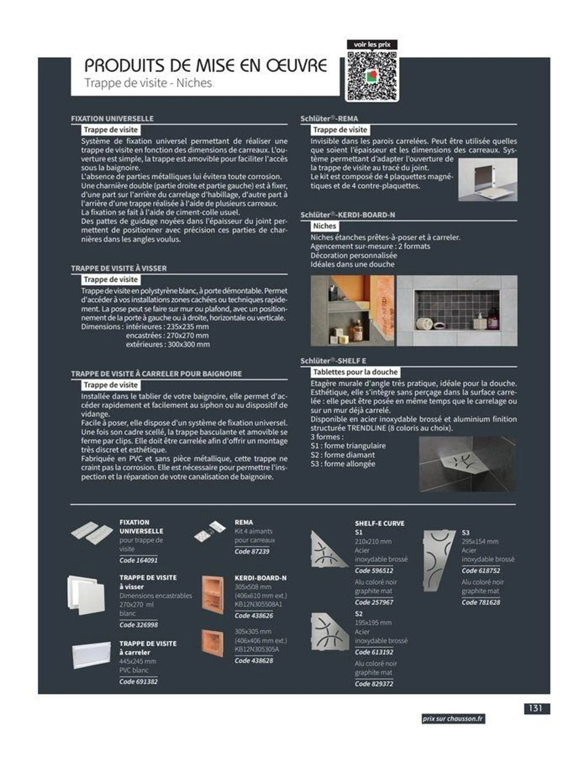 Catalogue Carrelage & Parquet 2023-2024. du 21 décembre au 31 décembre 2024 - Catalogue page 133