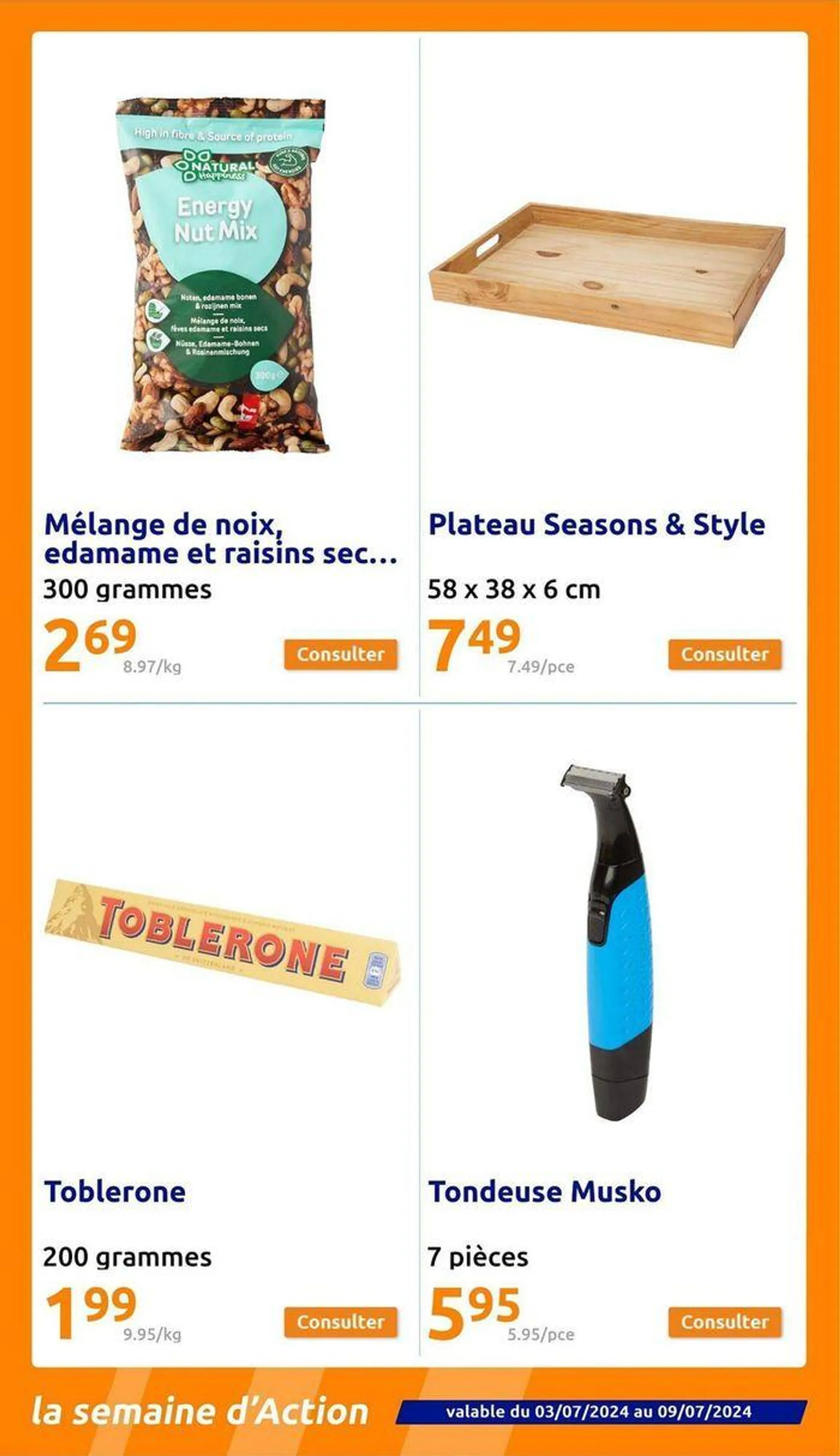 La semaine d'Action du 3 juillet au 9 juillet 2024 - Catalogue page 8