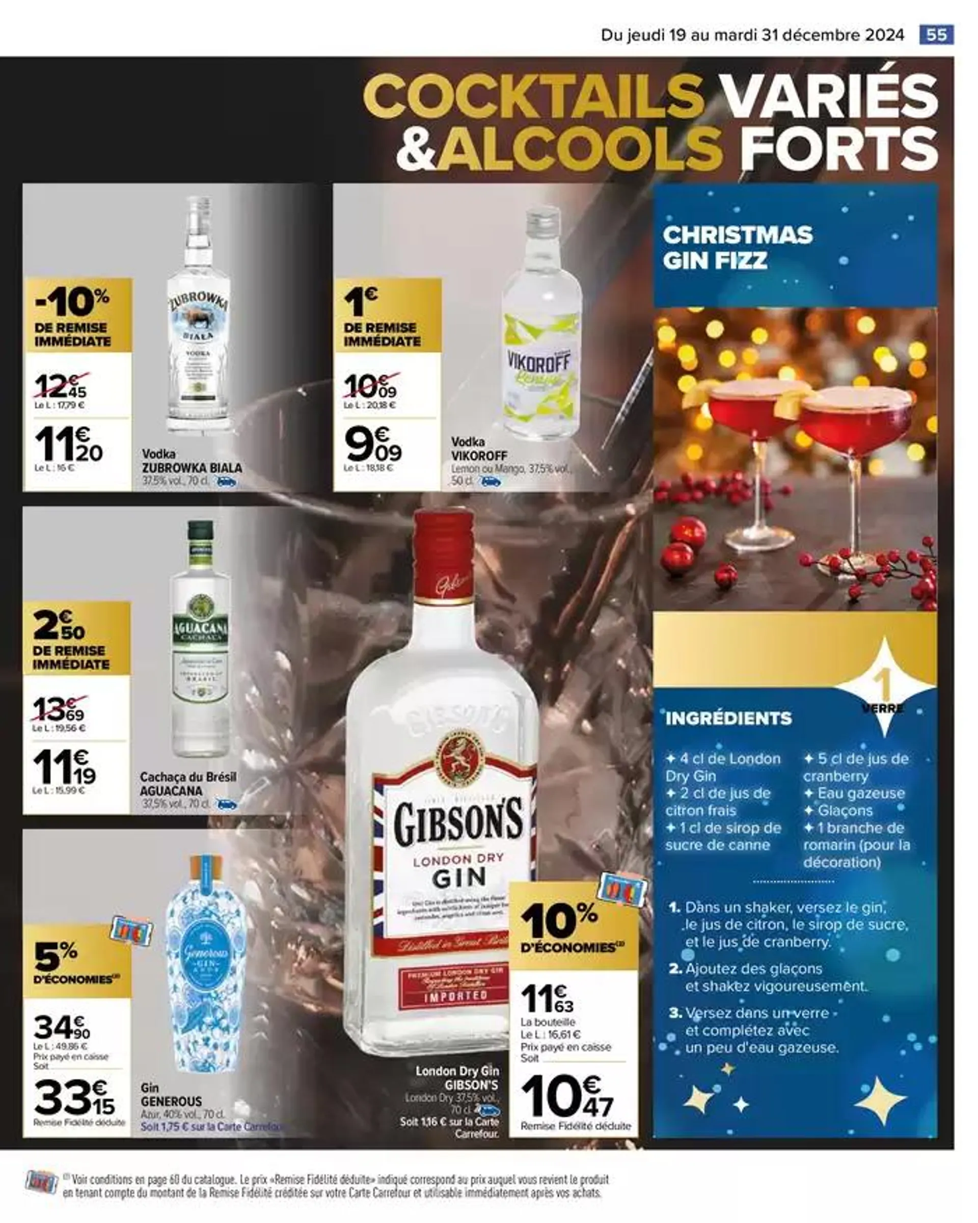 JOYEUSES FÊTES ET MEILLEURS PRIX du 19 décembre au 31 décembre 2024 - Catalogue page 57