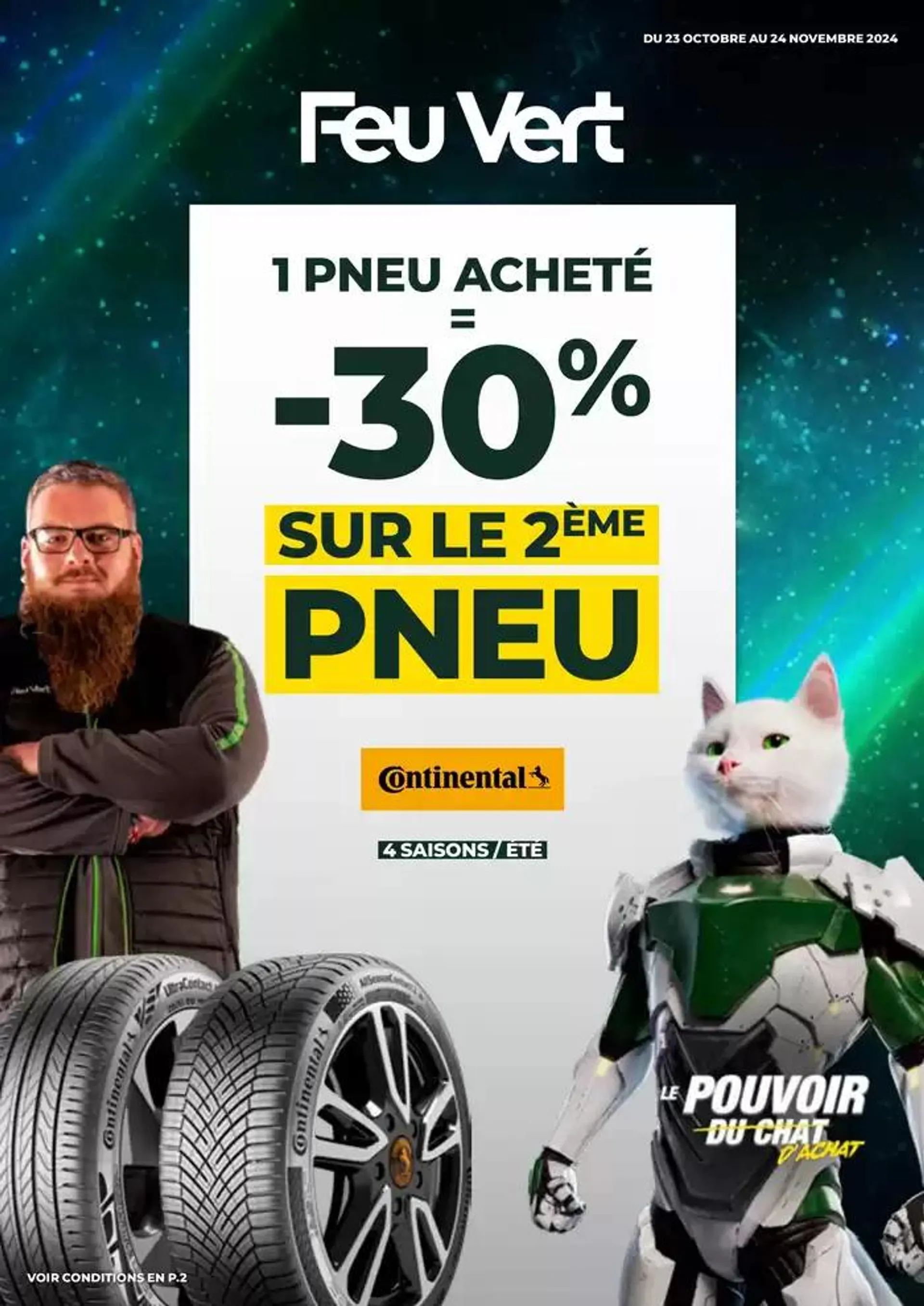 1 Pneu acheté = -30% SUR LE 2ÈME PNEU - 1