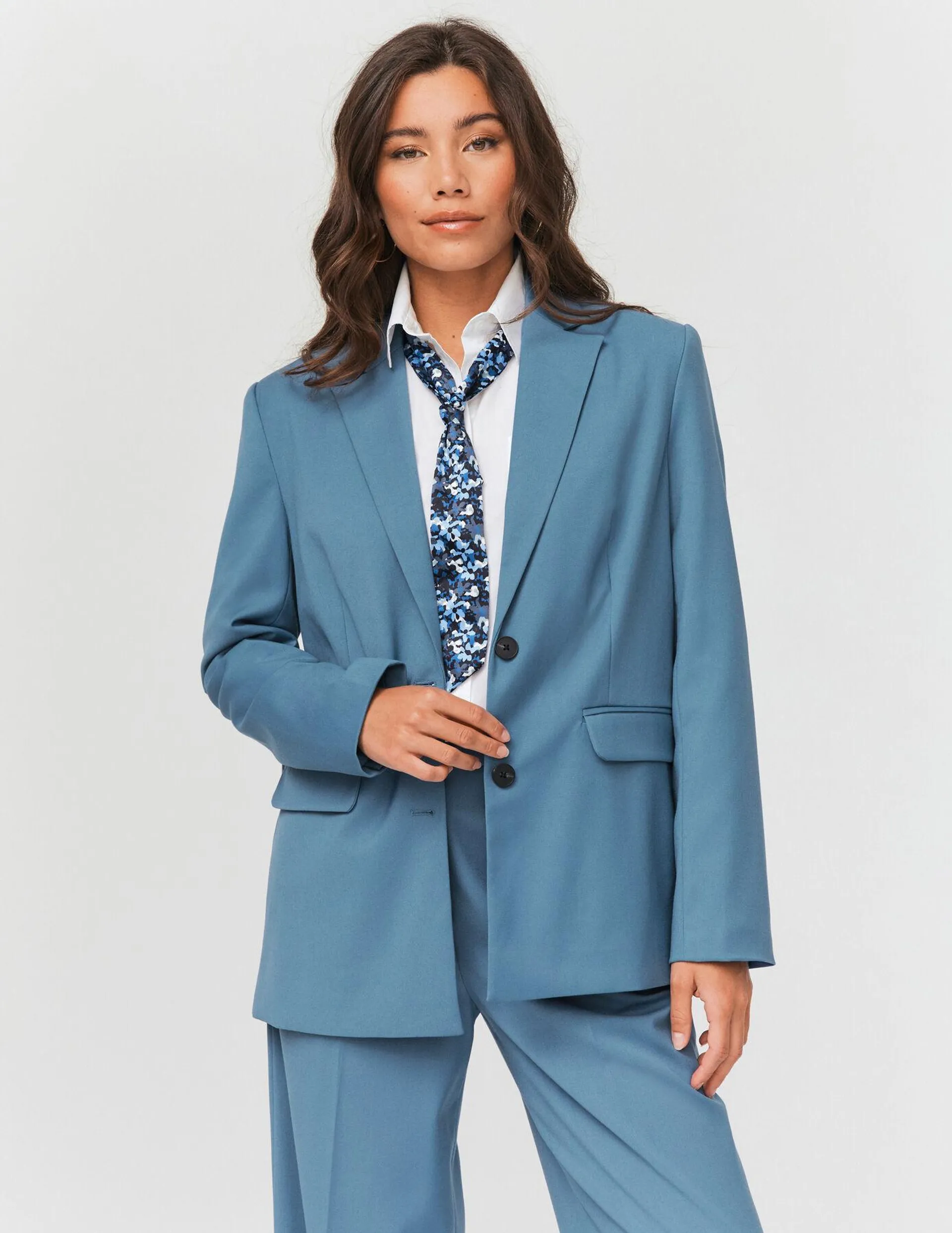 Veste blazer couleur - Bleu