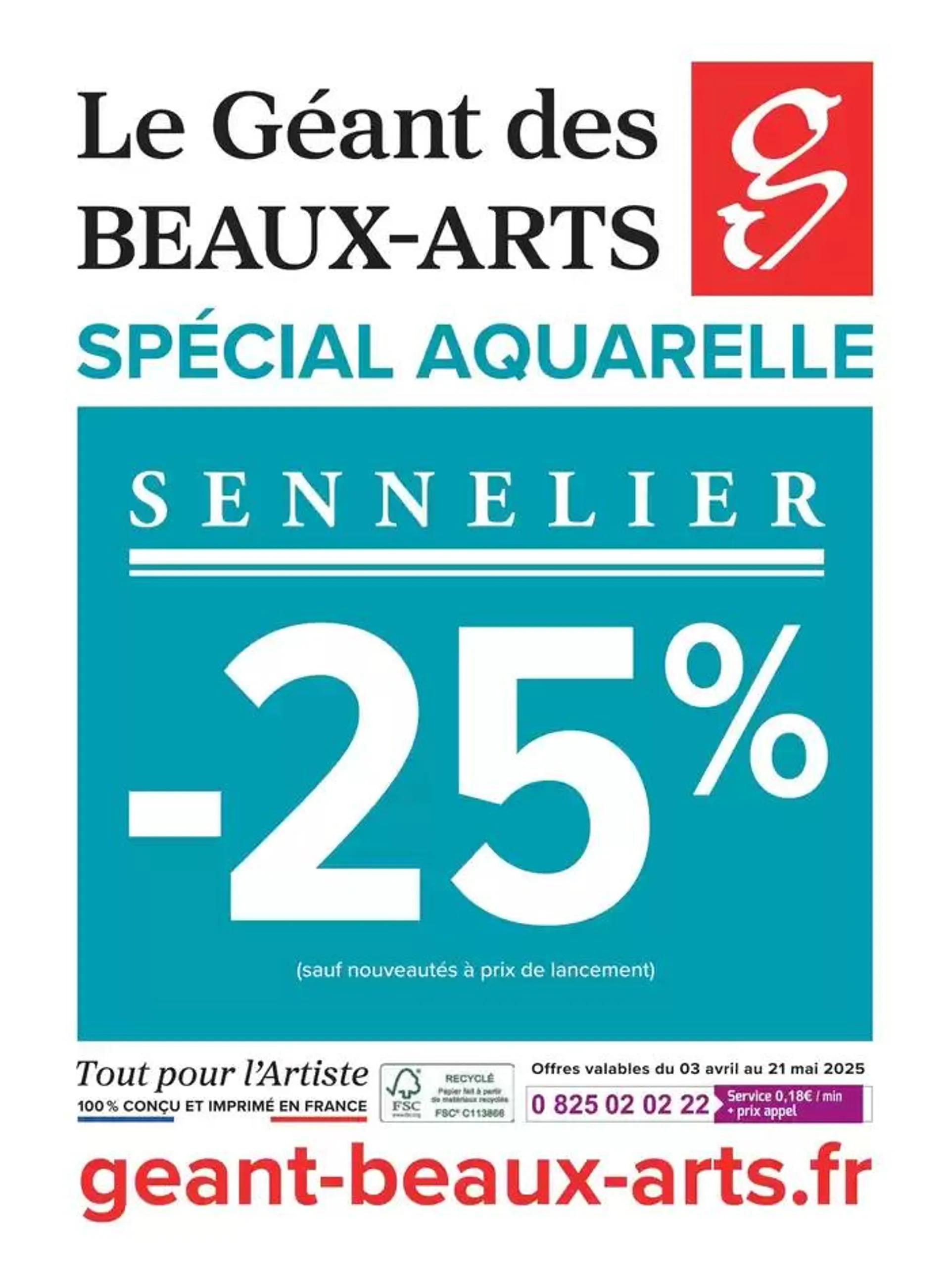 Catalogue Le Géant des Beaux-Arts - 1