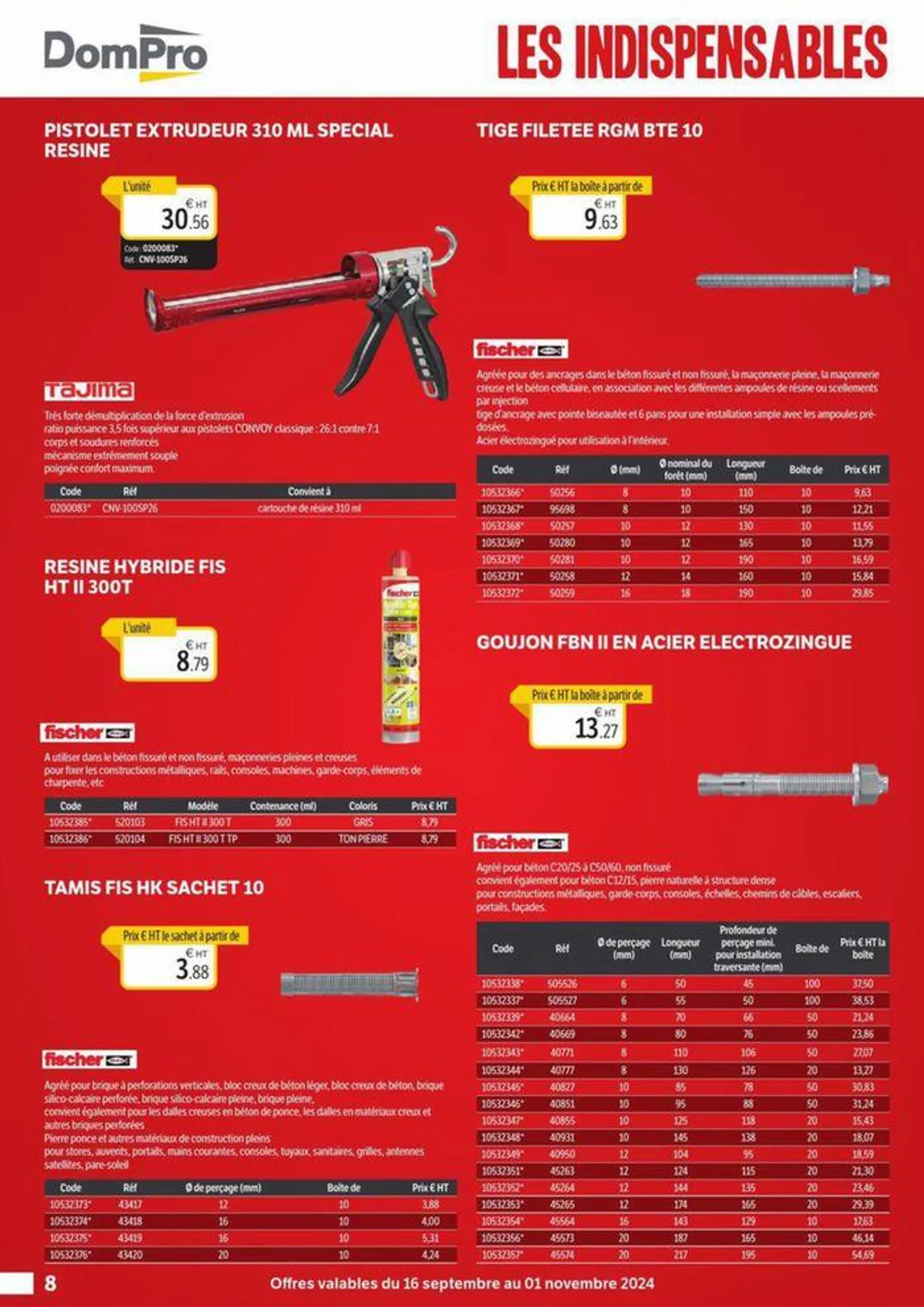 LES INDISPENSABLES N°2 du 17 septembre au 1 novembre 2024 - Catalogue page 8