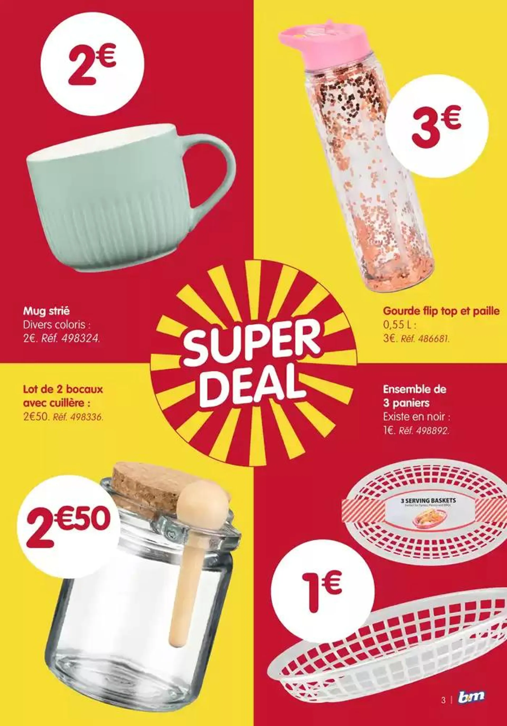 B&M: Super Deal du 26 décembre au 28 janvier 2025 - Catalogue page 3