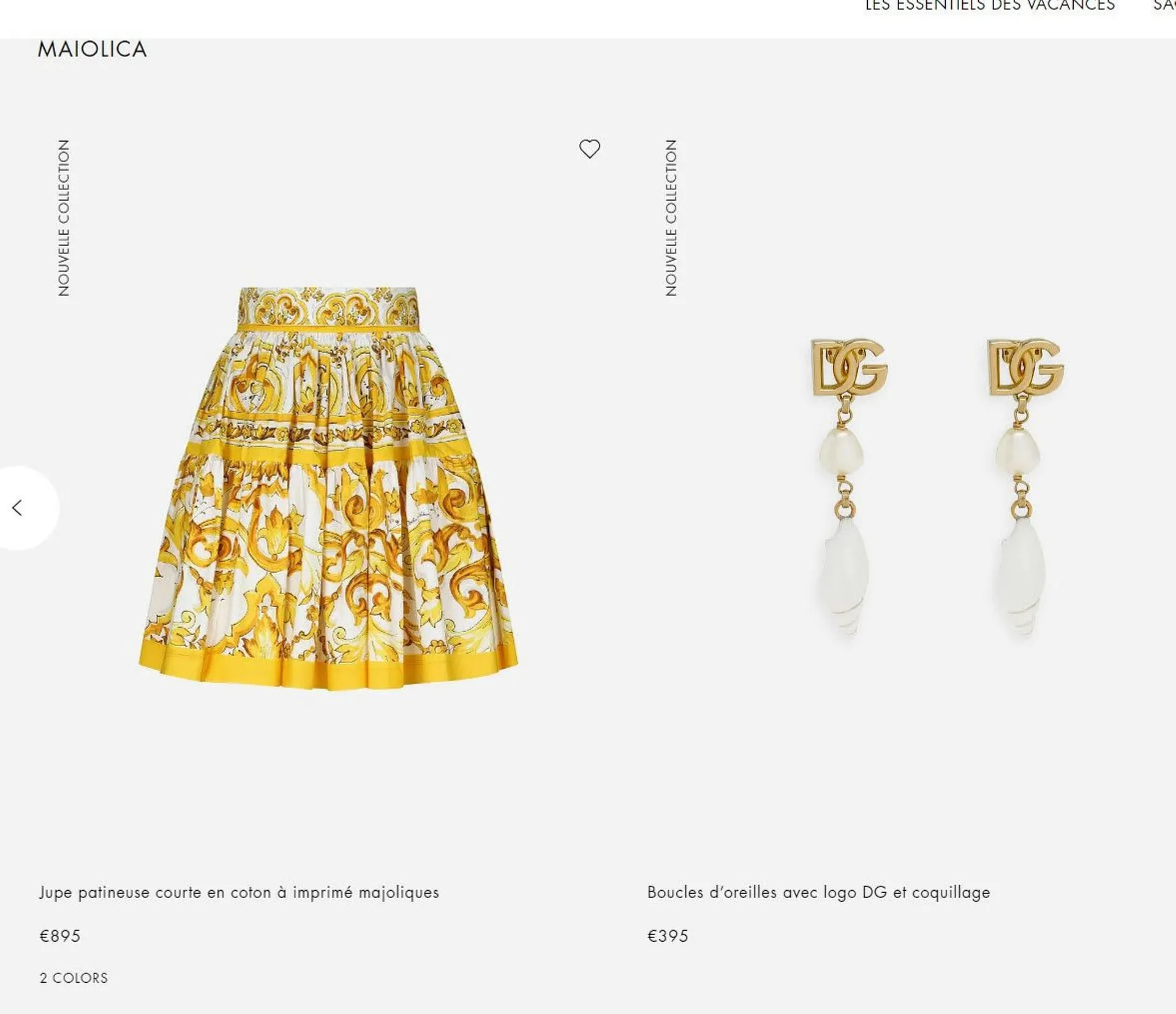 Catalogue Dolce & Gabbana - 1