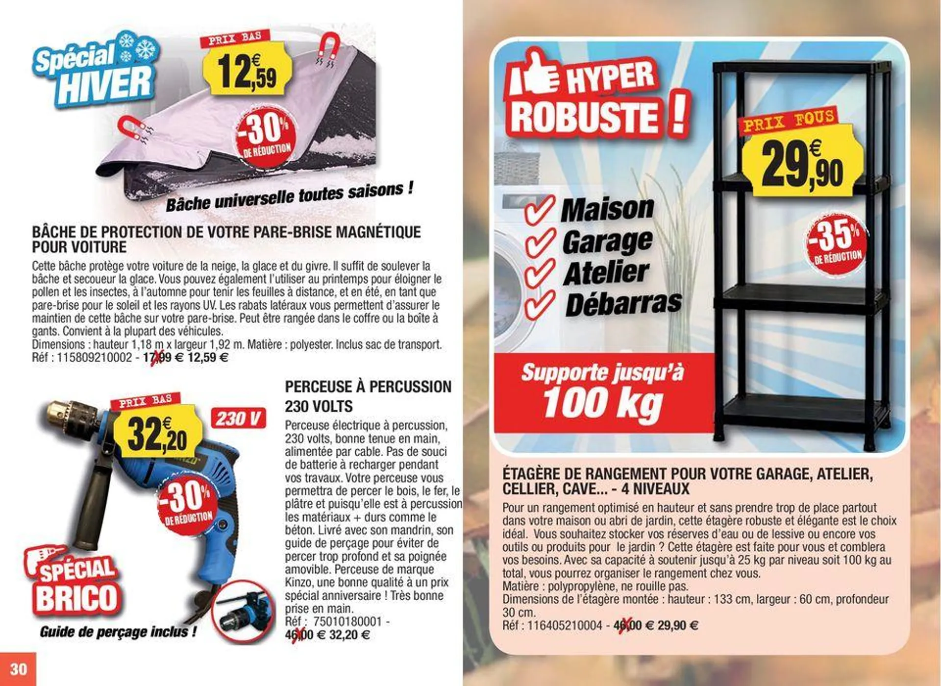 Votre nouveau catalogue est arrivé ! du 24 septembre au 30 novembre 2024 - Catalogue page 30