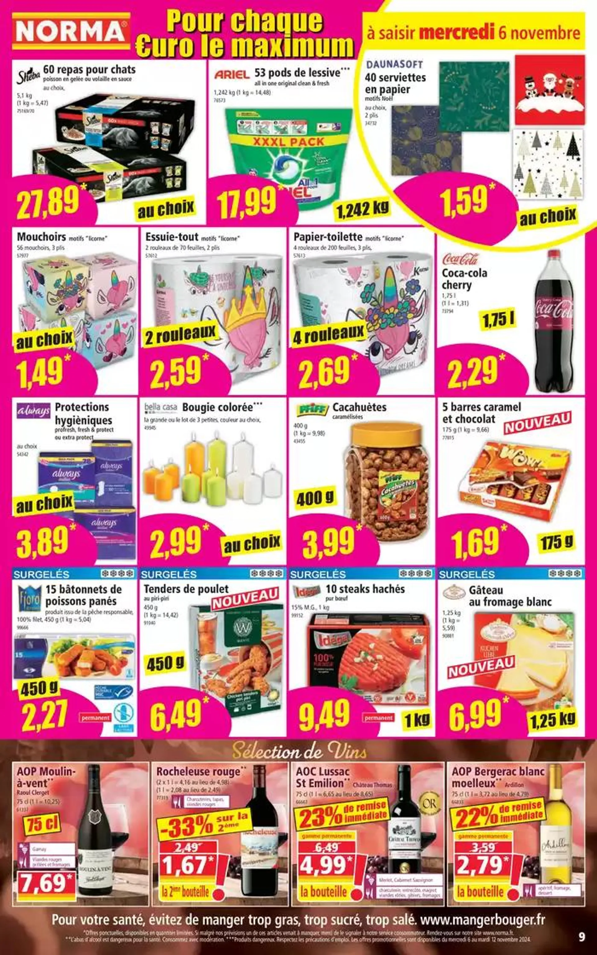 Célébrez la magie de Noël ! de Noël ! du 6 novembre au 12 novembre 2024 - Catalogue page 9