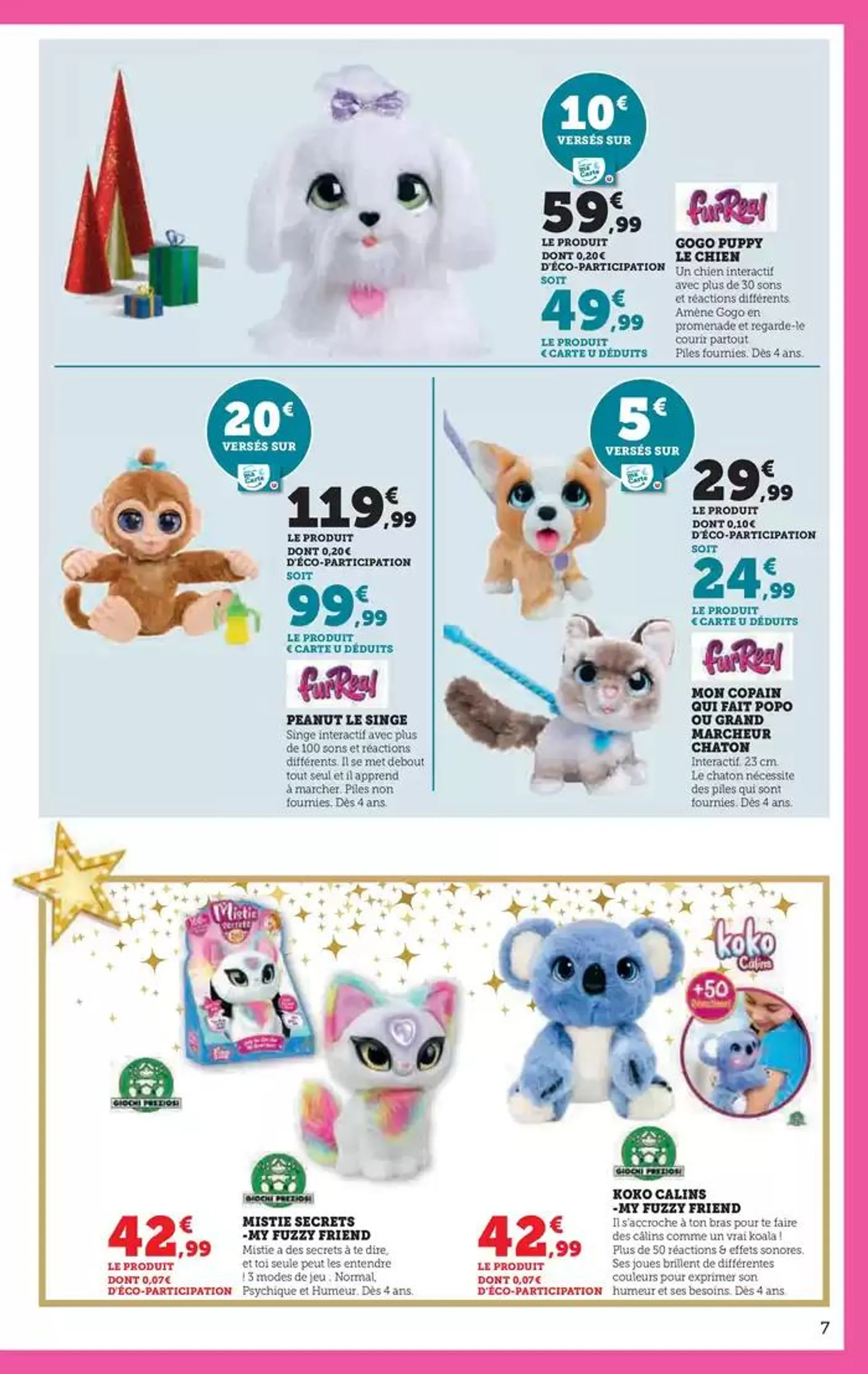 Jouets du 22 octobre au 8 décembre 2024 - Catalogue page 7