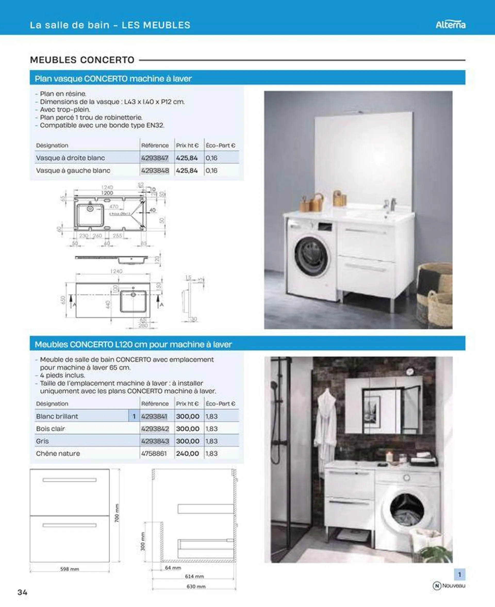 La salle de bain en toute sérénité du 2 juillet au 31 décembre 2024 - Catalogue page 34