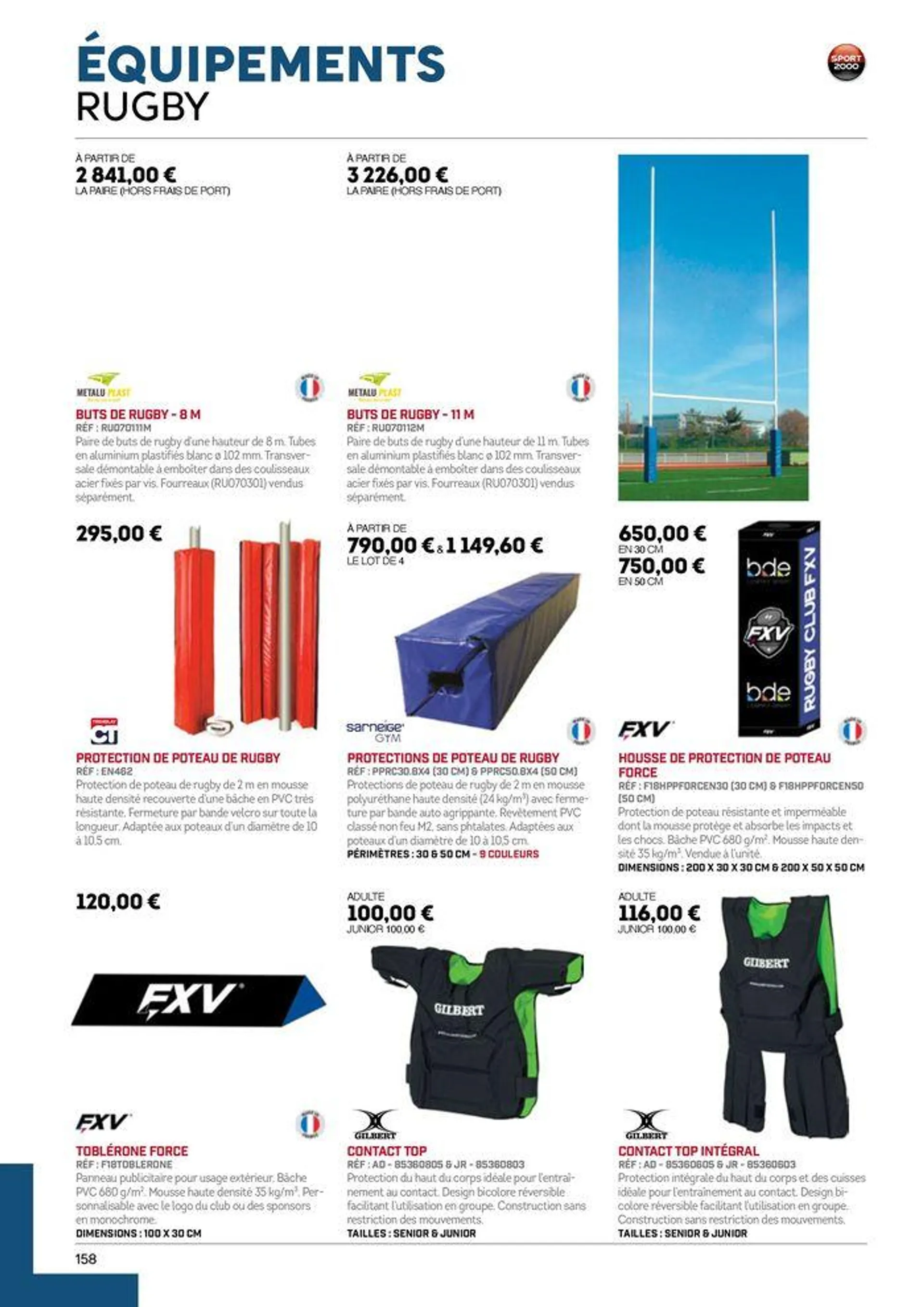 CLUB & CO 2024 - 2025 du 1 juillet au 28 février 2025 - Catalogue page 158