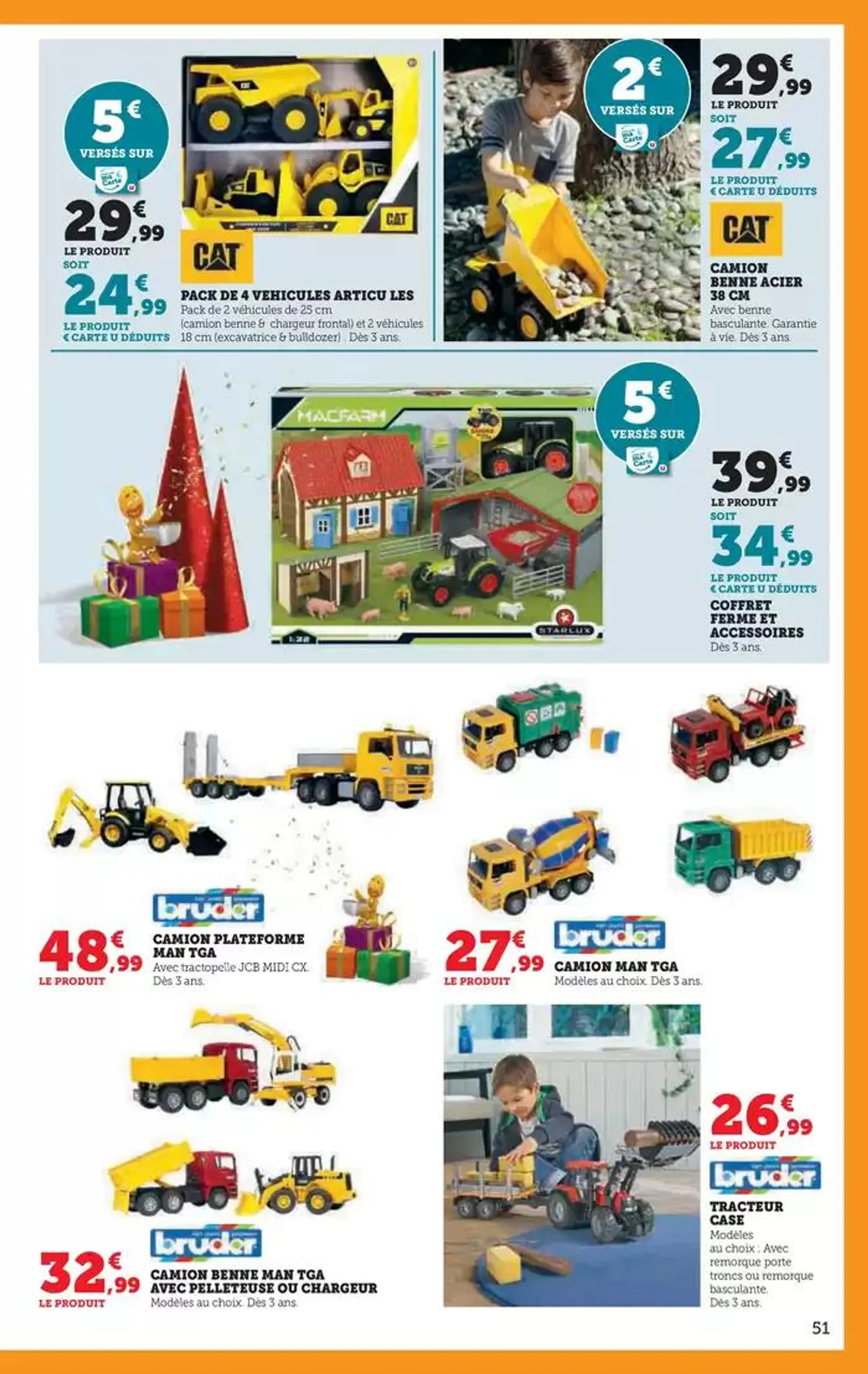 Jouets du 22 octobre au 8 décembre 2024 - Catalogue page 51