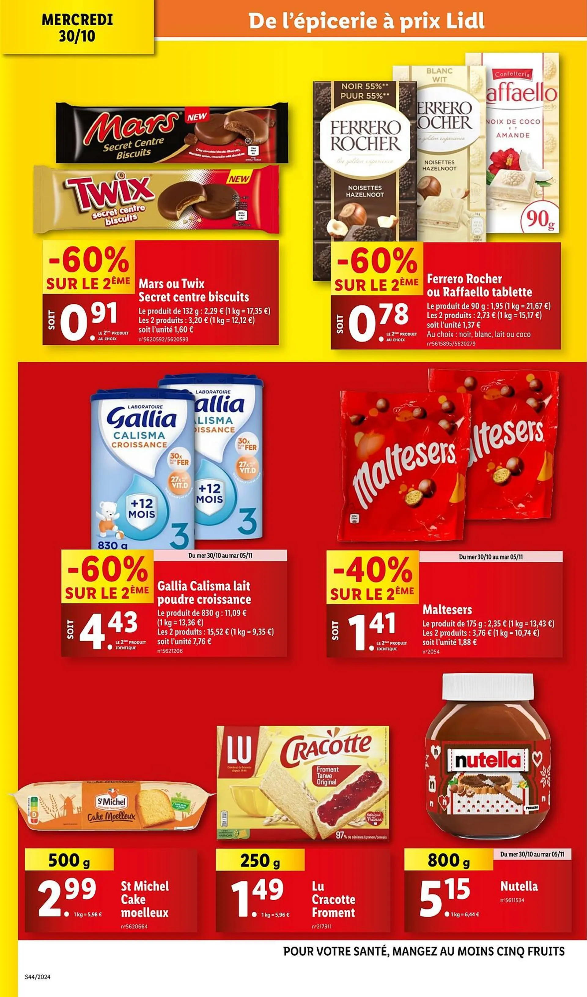 Catalogue Lidl du 30 octobre au 5 novembre 2024 - Catalogue page 14