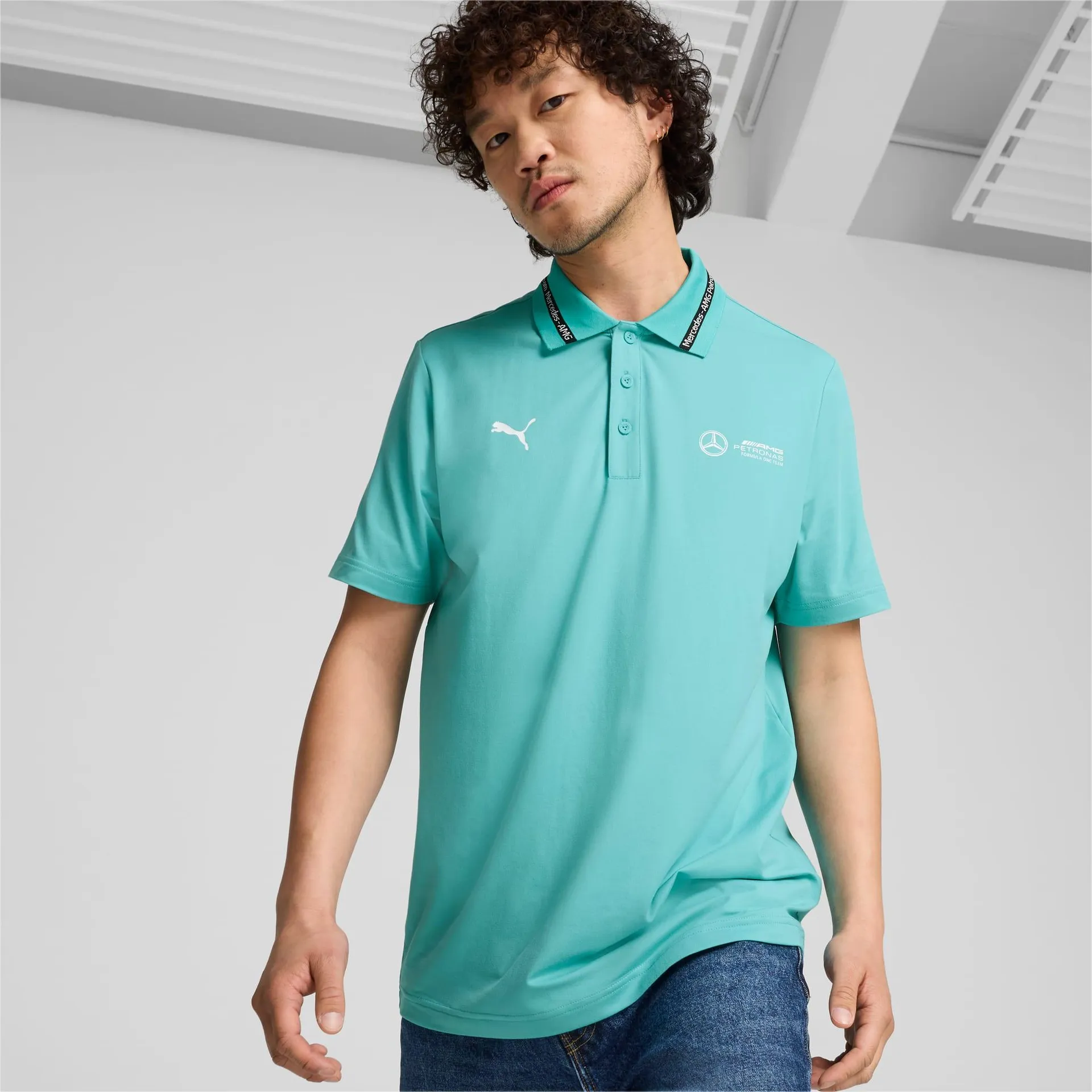 Polo Cloudspun Mercedes-AMG Petronas F1® Homme