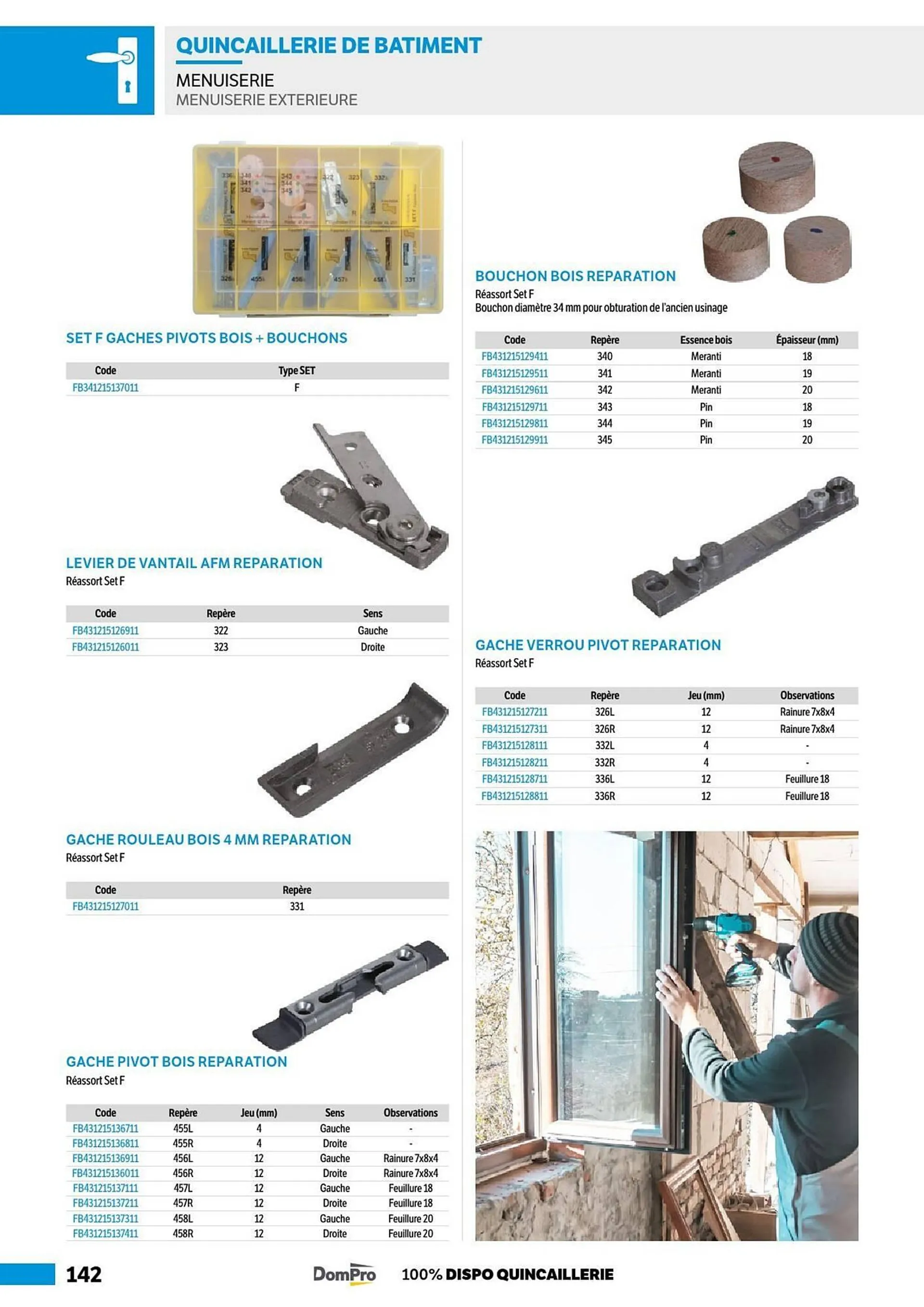 Catalogue DomPro du 8 juillet au 4 janvier 2025 - Catalogue page 142