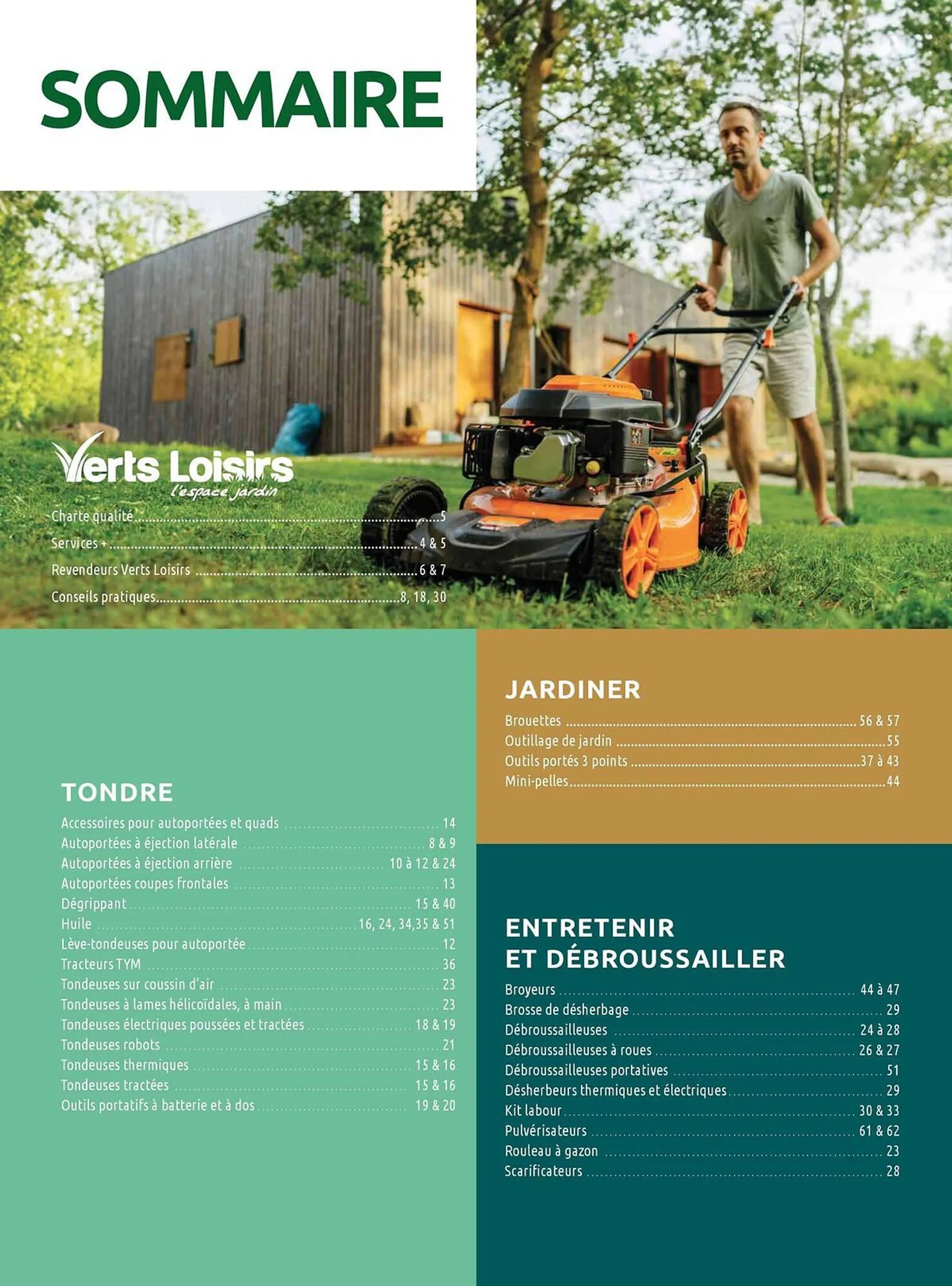 Catalogue Verts Loisirs du 1 mars au 31 décembre 2024 - Catalogue page 2
