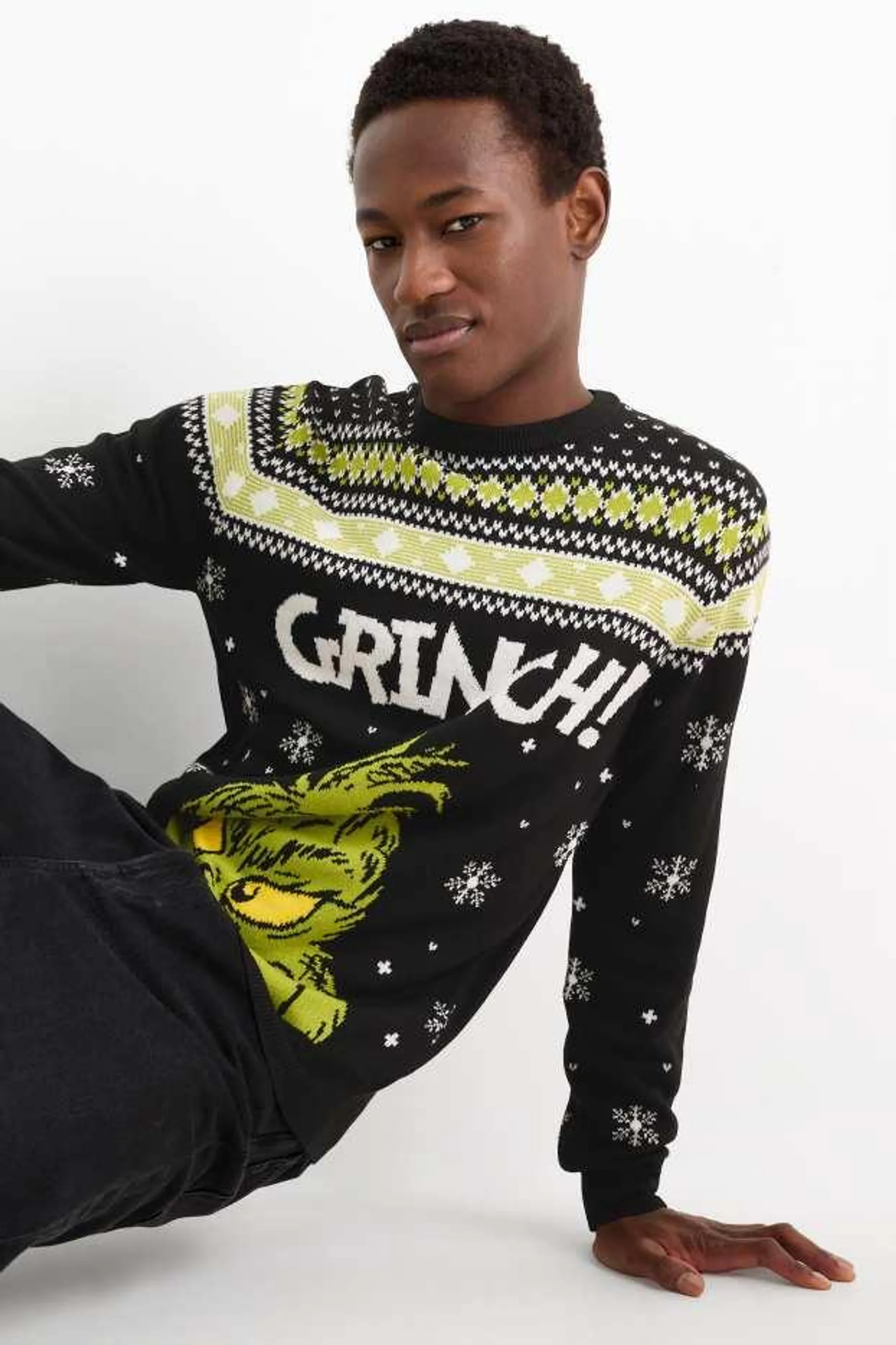 Christmas jumper - The Grinch