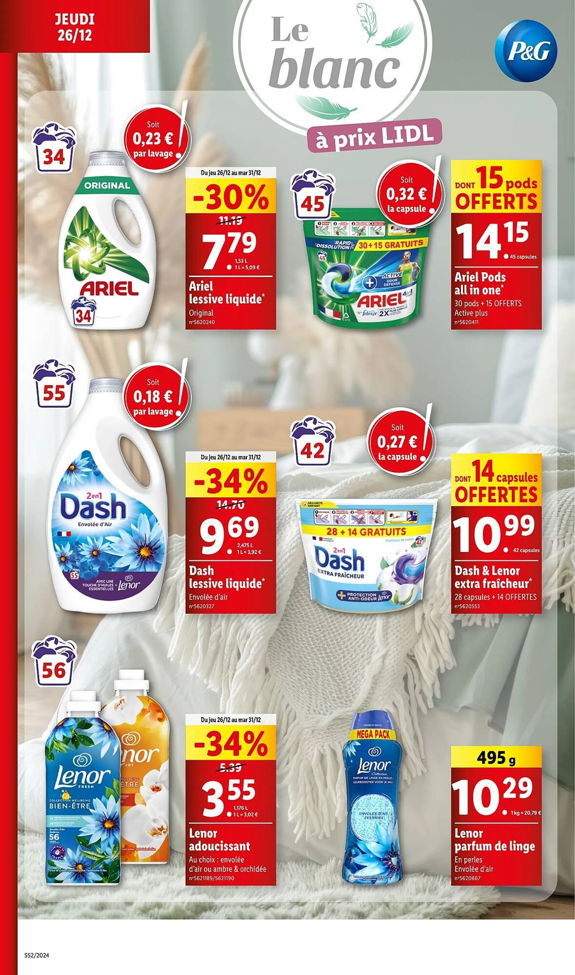 Catalogue Lidl du 26 décembre au 31 décembre 2024 - Catalogue page 26