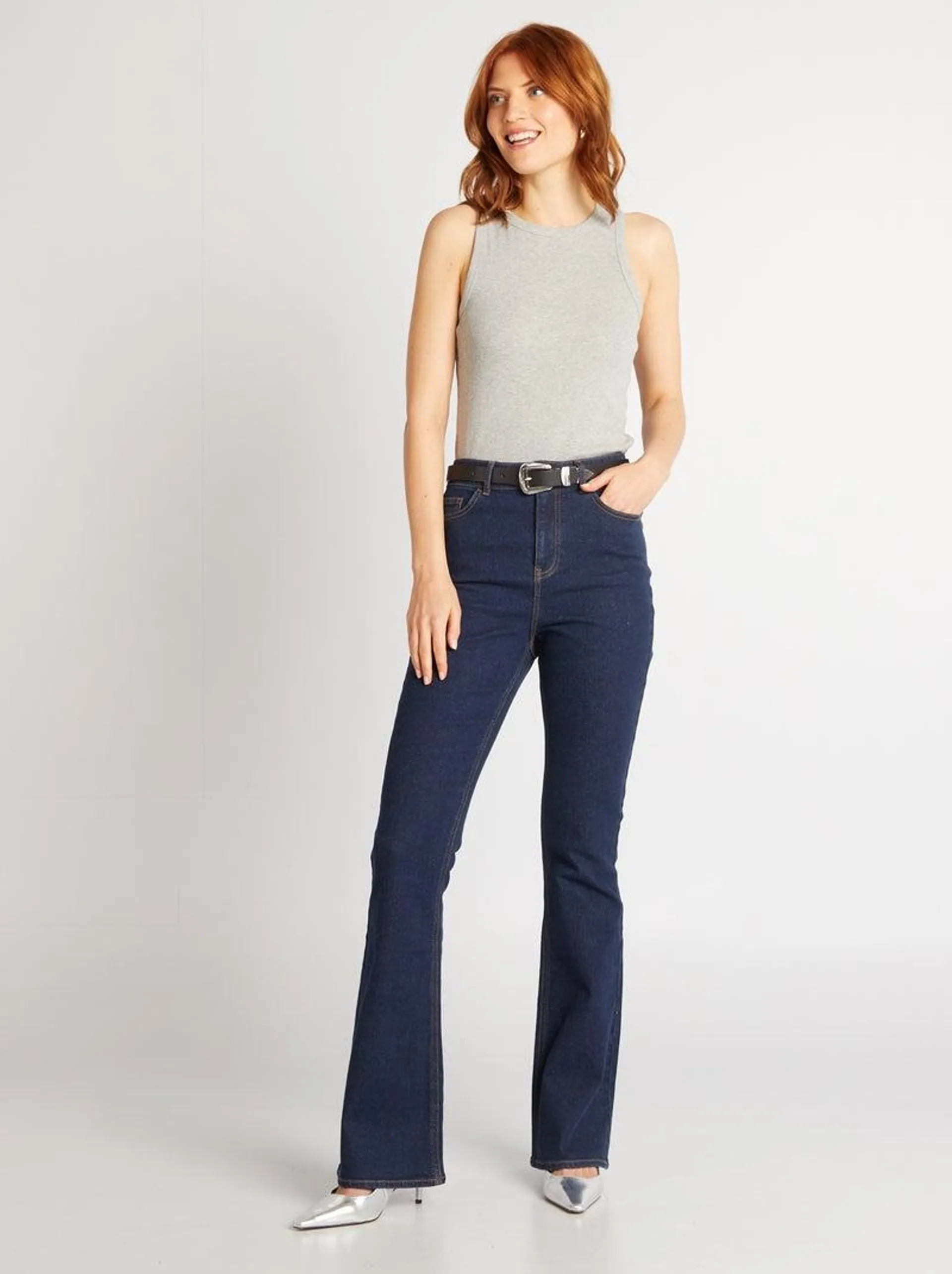 Jean flare/bootcut - L32 - brut