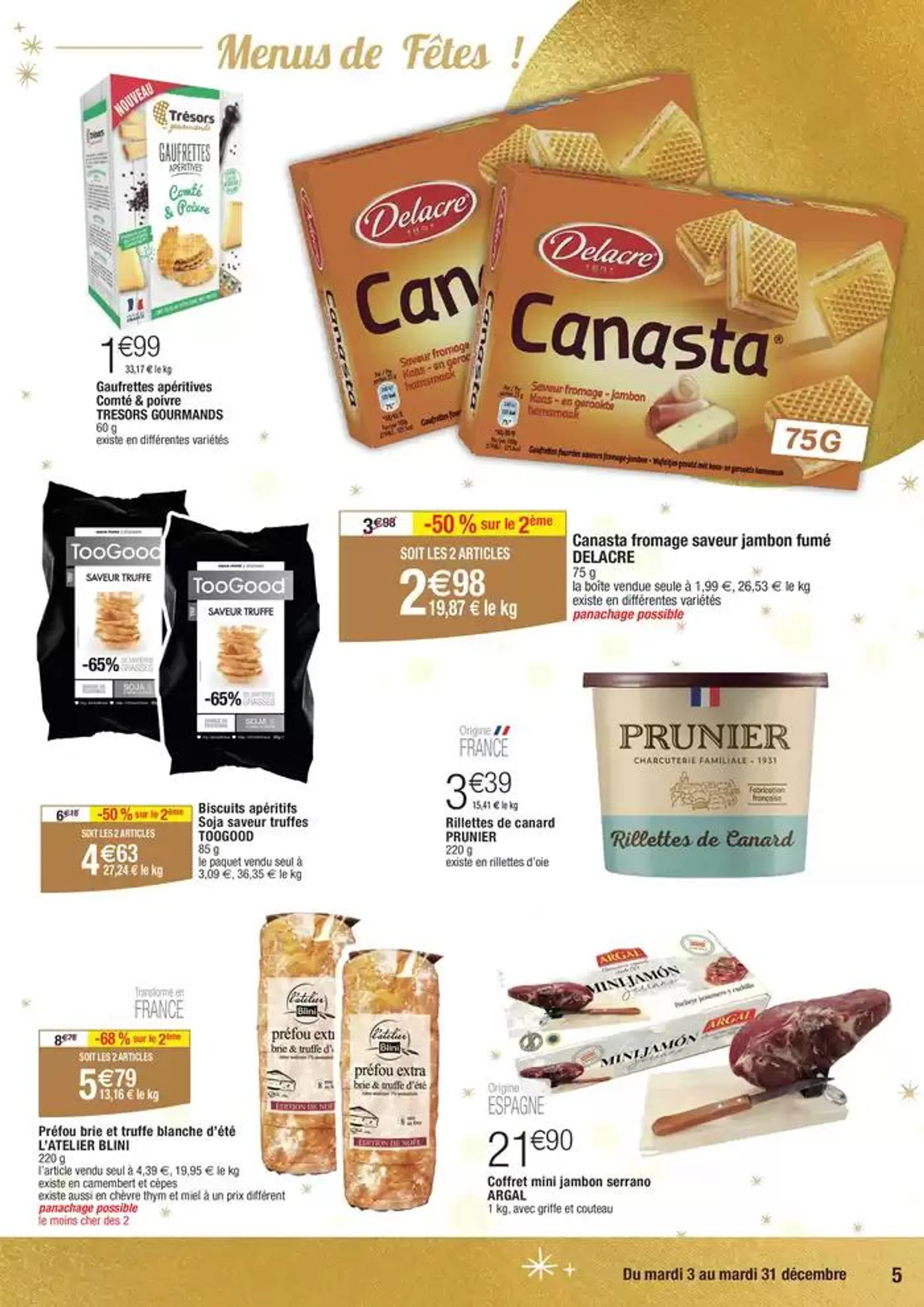 Produits d'exception PGC PFI du 3 décembre au 31 décembre 2024 - Catalogue page 5