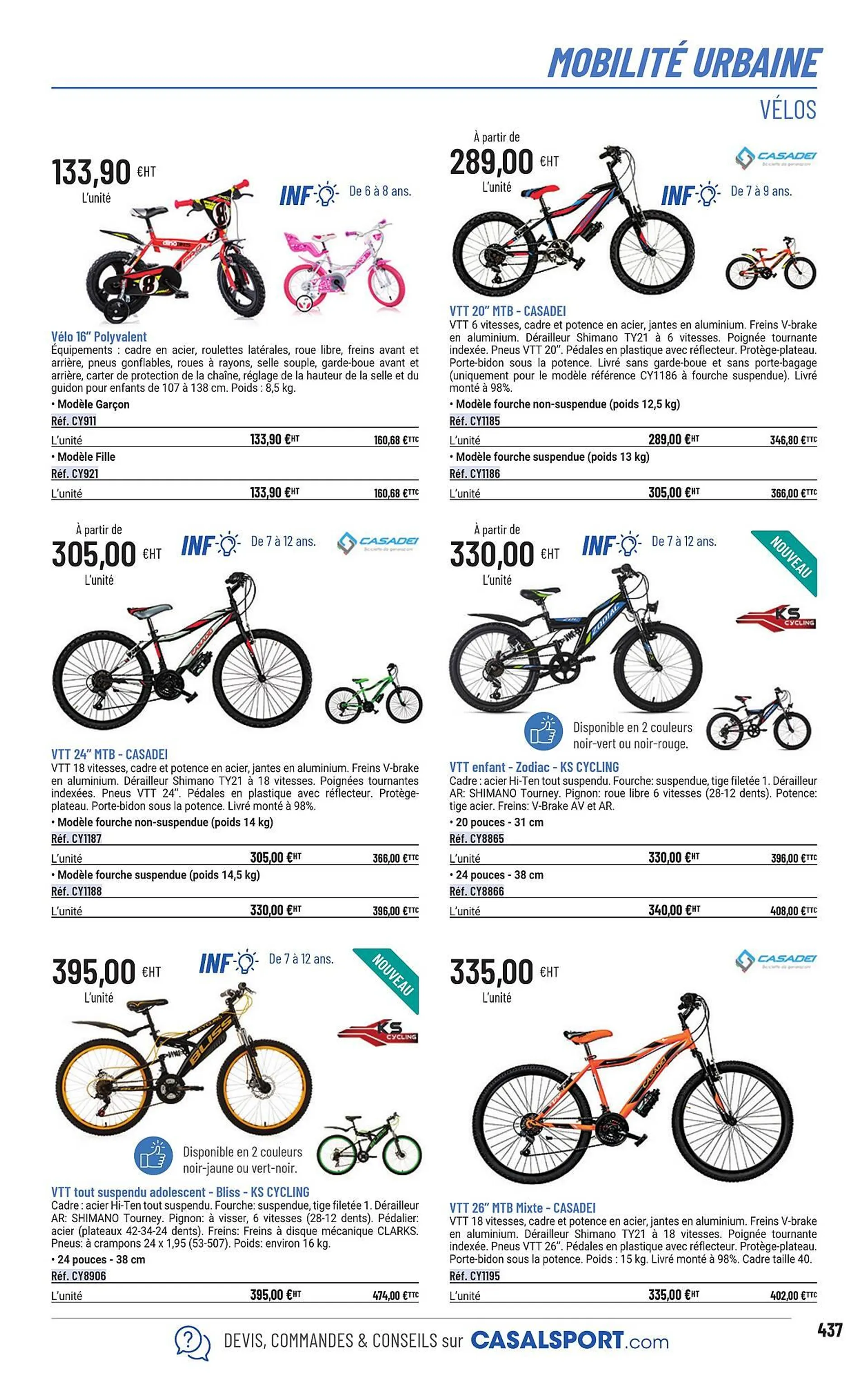 Catalogue Casal Sport du 1 février au 28 décembre 2024 - Catalogue page 341